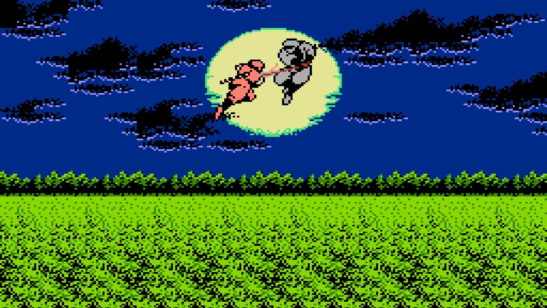 floral, video games, communication, biology, space, Ninja Gaiden, black, nature, textile, sky, rural scene, vibrant color, grass, agriculture, environment, HD Wallpaper