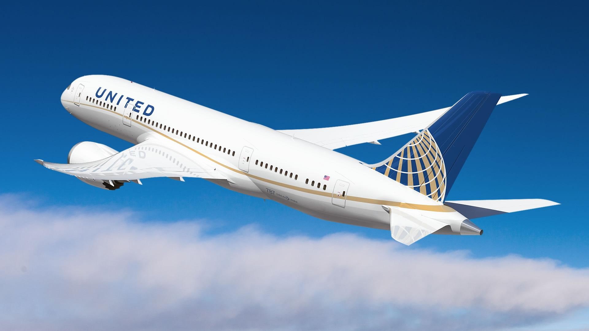united, airlines, dreamliner, aircraft planes, 1080P, boeing, HD Wallpaper