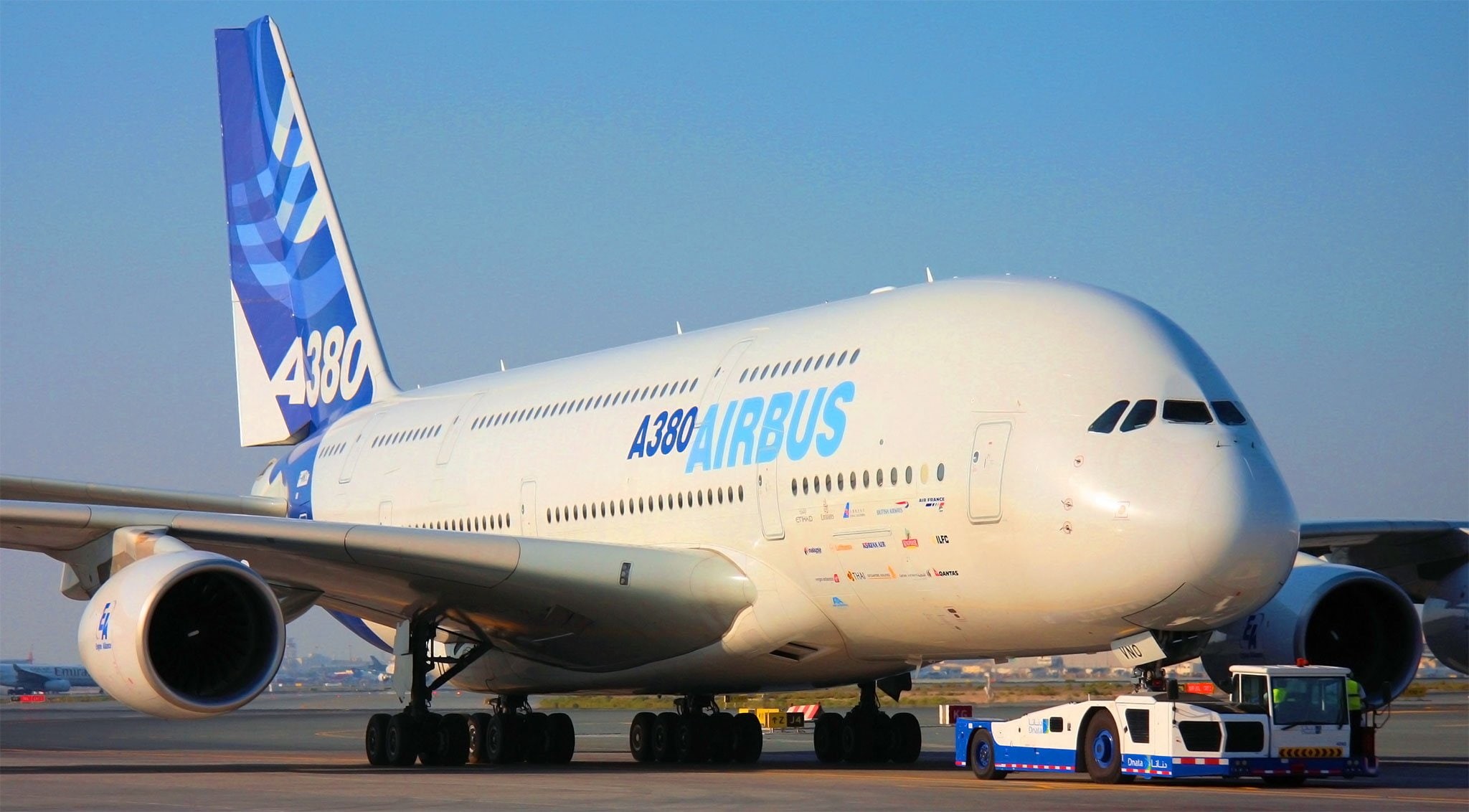 airbus, airliner, 1080P, a380, transport, plane, airplane, HD Wallpaper