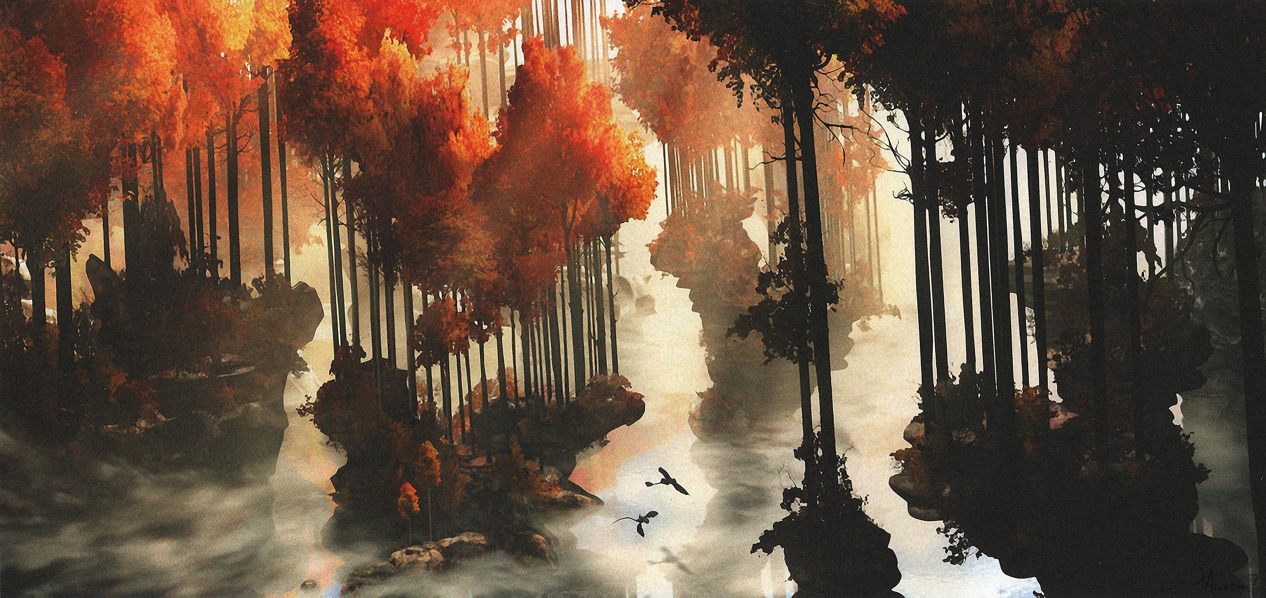 animated movies, dragon, 5K, How to Train Your Dragon 2, concept art, landscape, HD Wallpaper