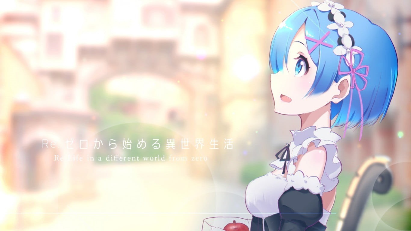 communication, maid, wireless technology, teenager, girl, adult, building exterior, dress, Re:Zero Kara Hajimeru Isekai Seikatsu, connection, HD Wallpaper