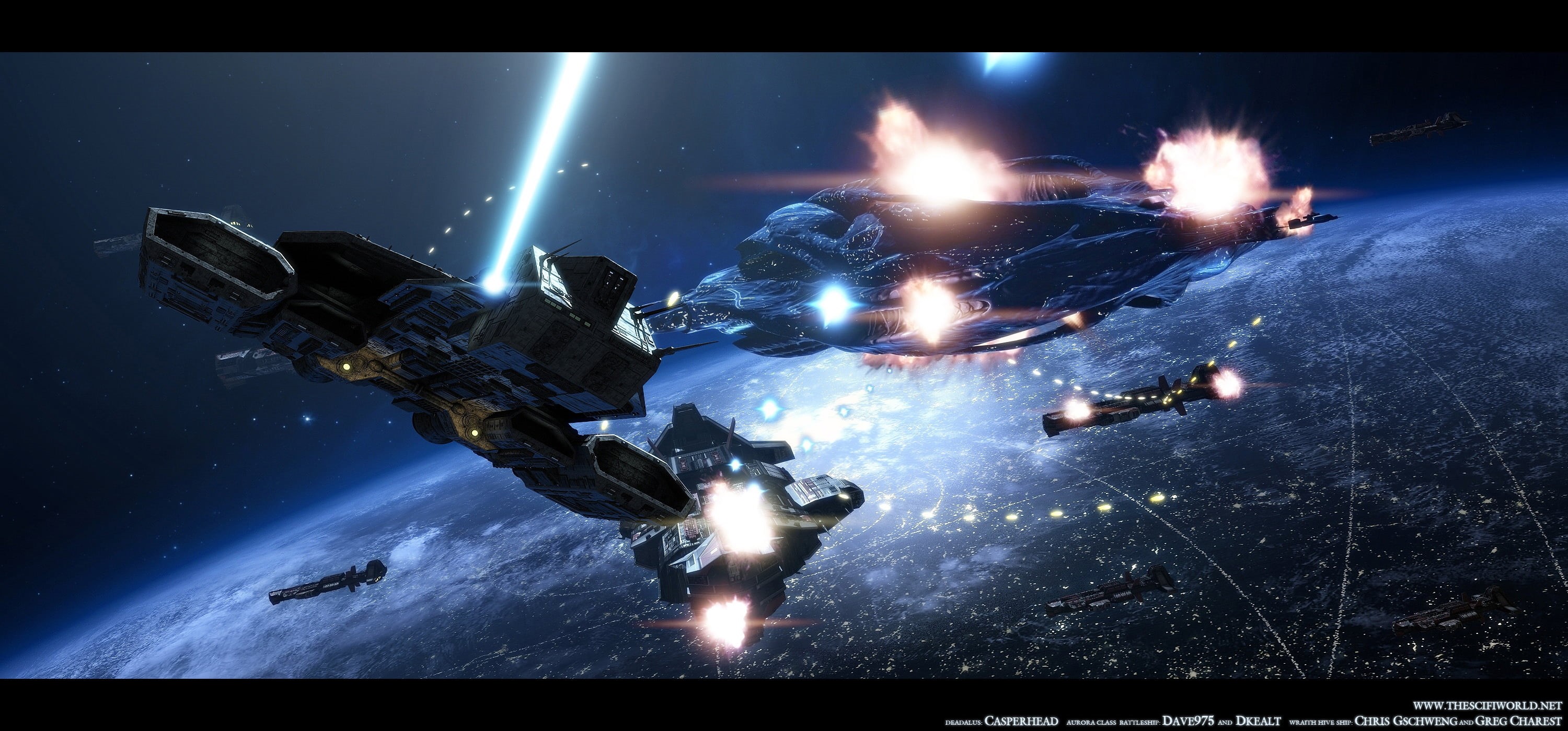 2K, Stargate, Stargate Atlantis, Daedalus-class, HD Wallpaper