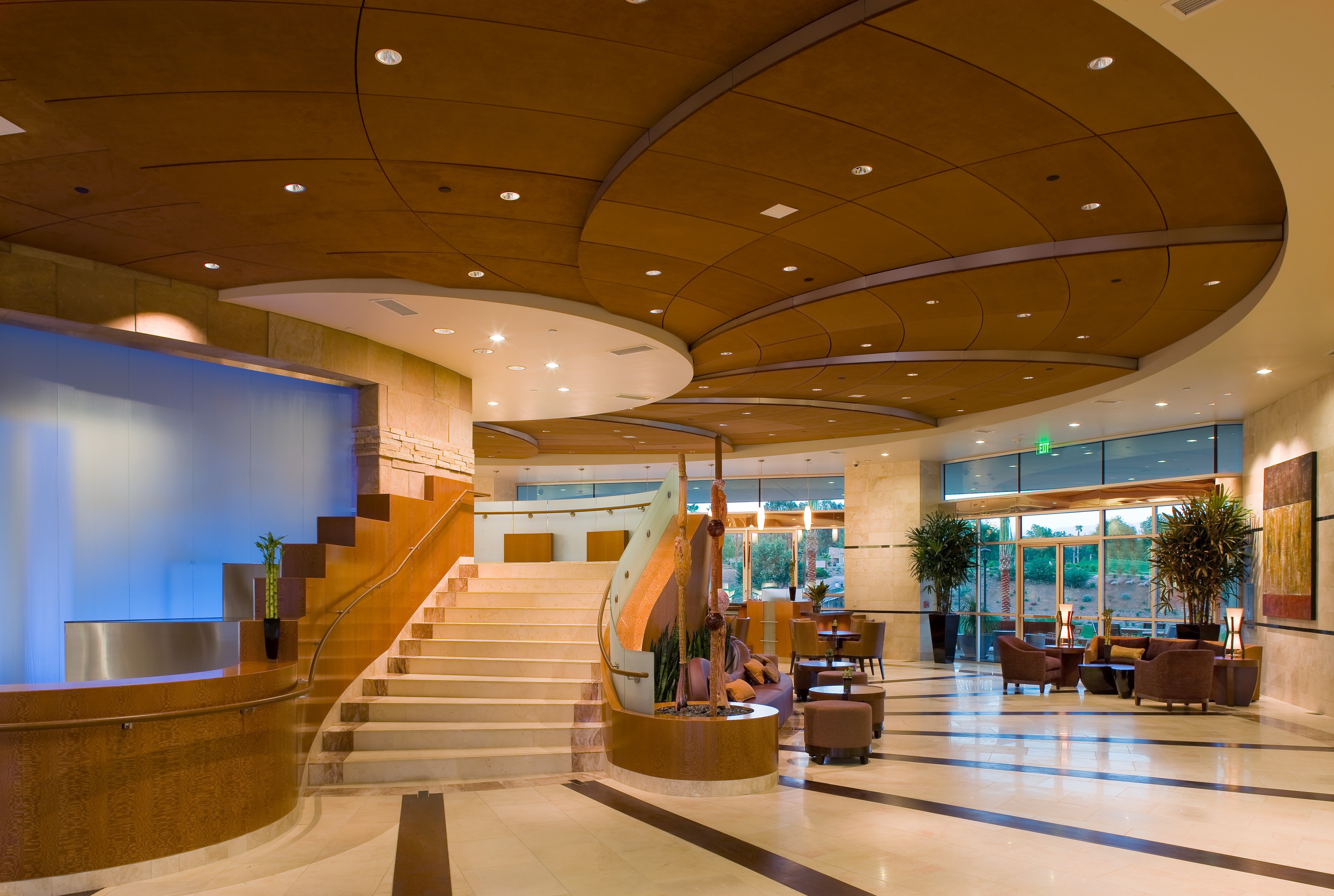 no People, business, brown, hotel, chair, luxury, architecture, lobby, style, entrance Hall, airport, the room, flooring, 5K, interior, wood - material, HD Wallpaper