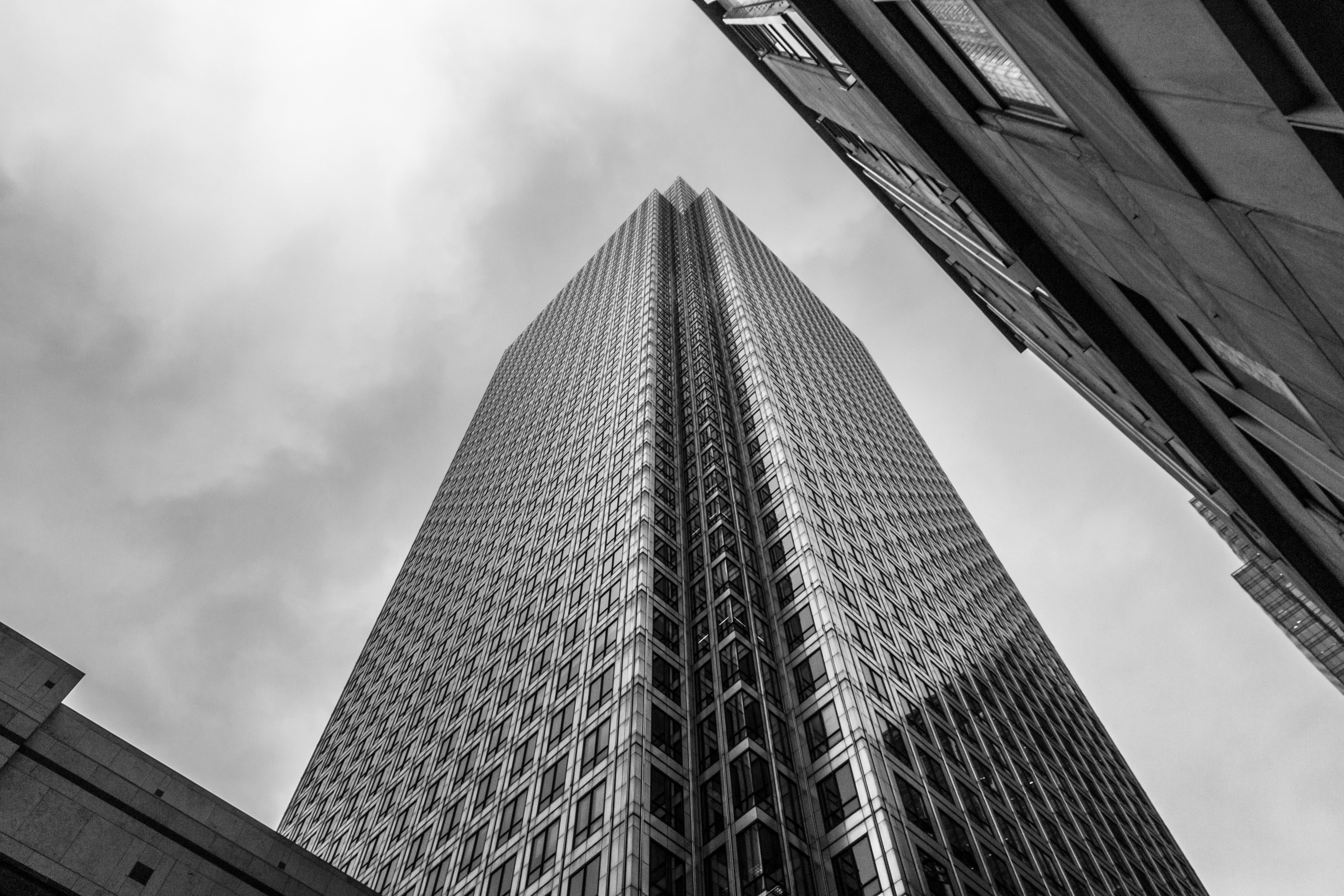 outdoors, house facade, building exterior, skyline, united kingdom, london, gray, skyscraper, low angle view, the highest, 5K, modern, nature, city, built structure, HD Wallpaper