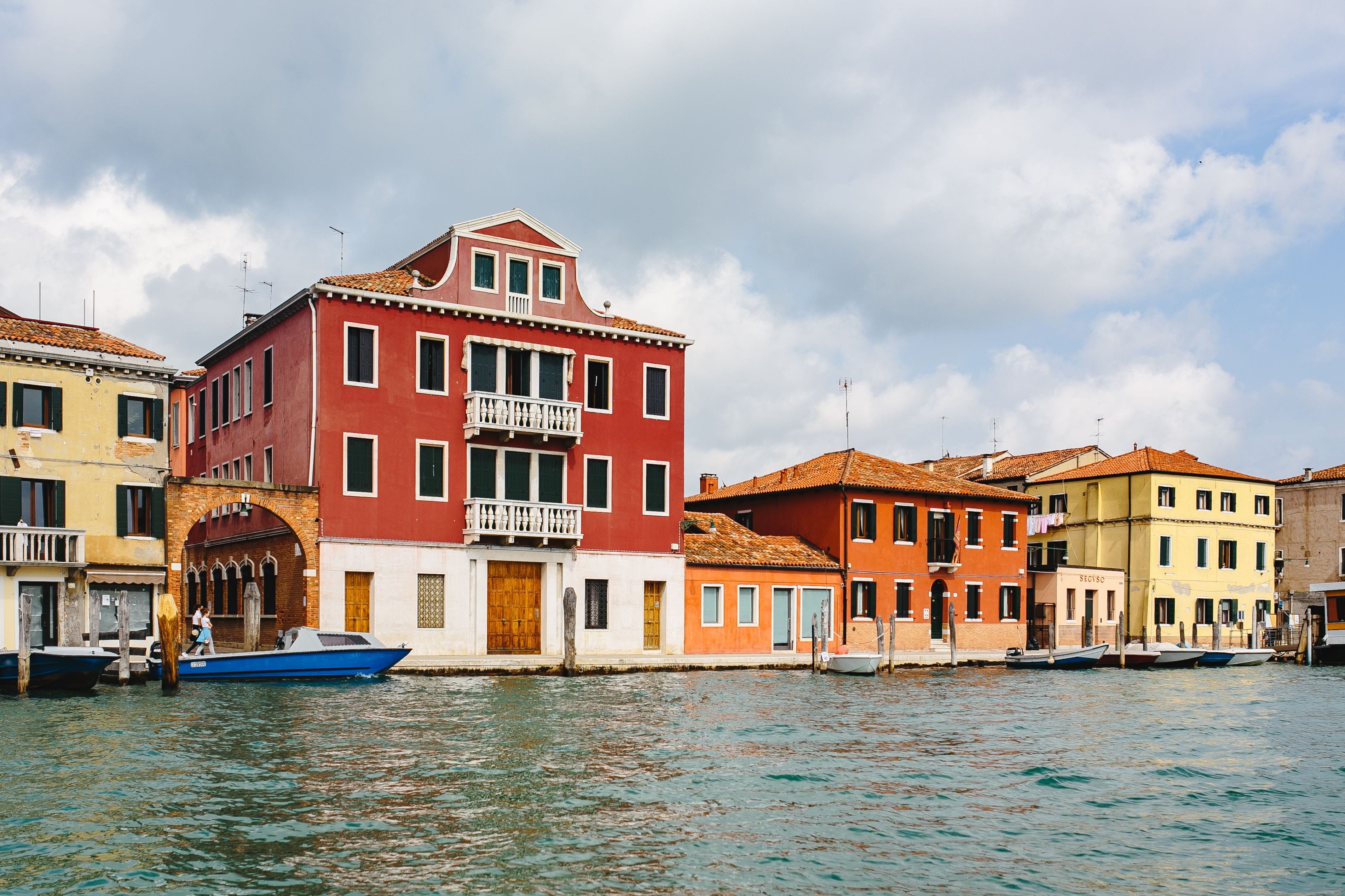 cityscape, cultivation, waterscape, mode of transportation, no people, Murano, tourism, waterfront, venice - Italy, houses, apartment, sky, history, nautical Vessel, HD Wallpaper