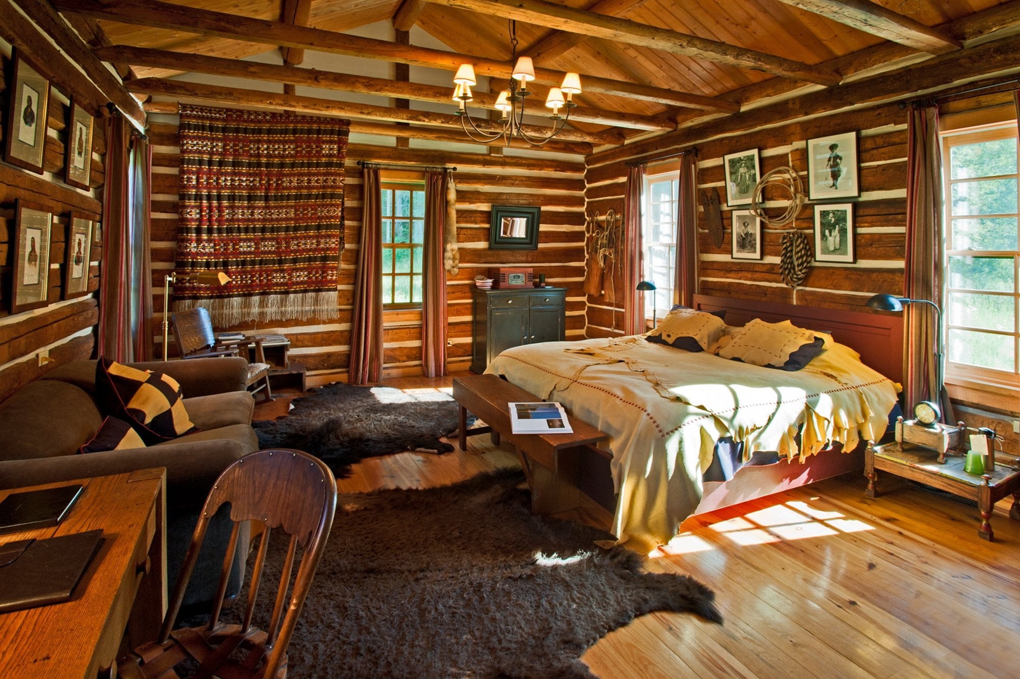 home Interior, timber, cabin, indoors, architecture And Buildings, wooden, no People, inside Of, Fazenda, 1080P, comfortable, vacations, wealth, design, HD Wallpaper