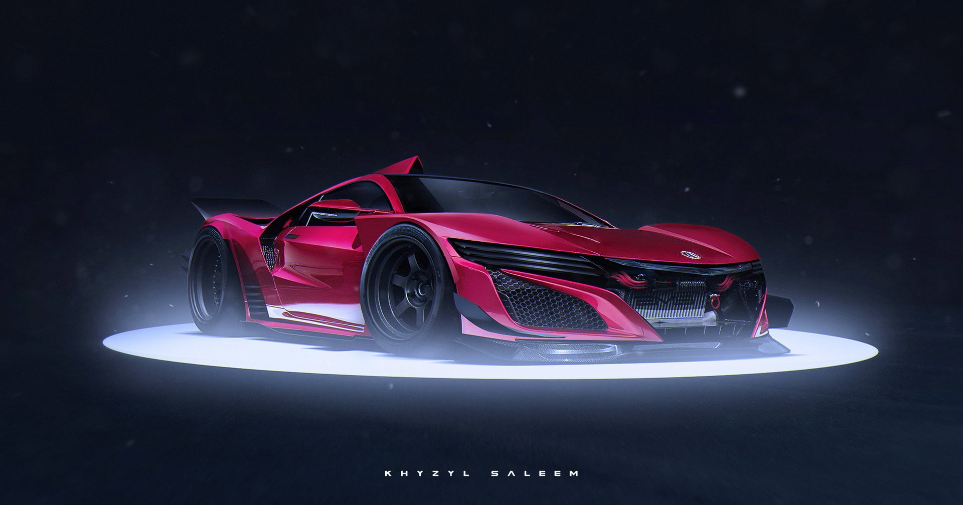Acura NSX, car, Khyzyl Saleem, 1080P, HD Wallpaper