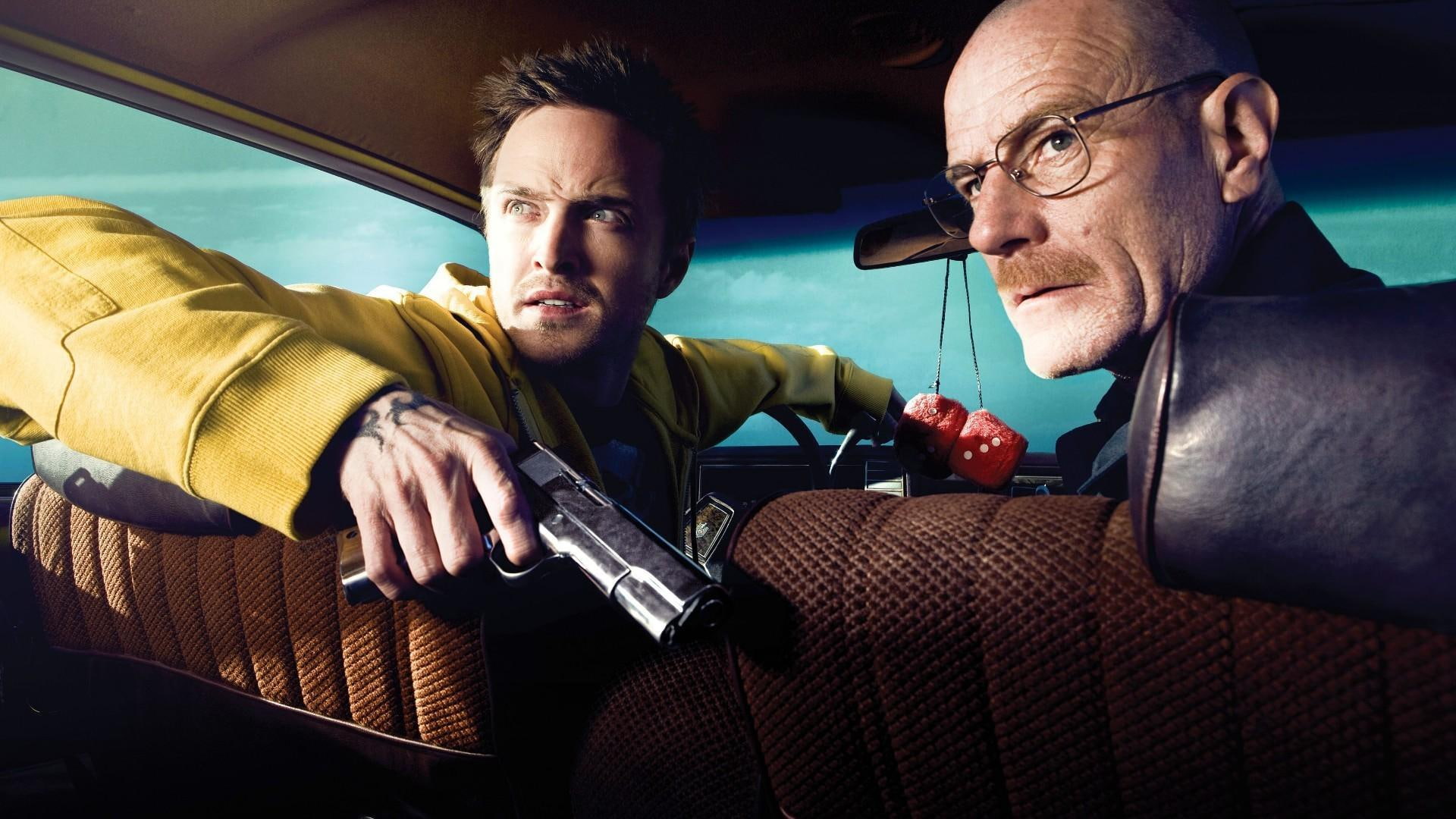 1080P, emmy awards, jesse pinkman, pinkman, jesse, awards, bad, white, walter white, breaking bad, 2014, walter, breaking, emmy, HD Wallpaper