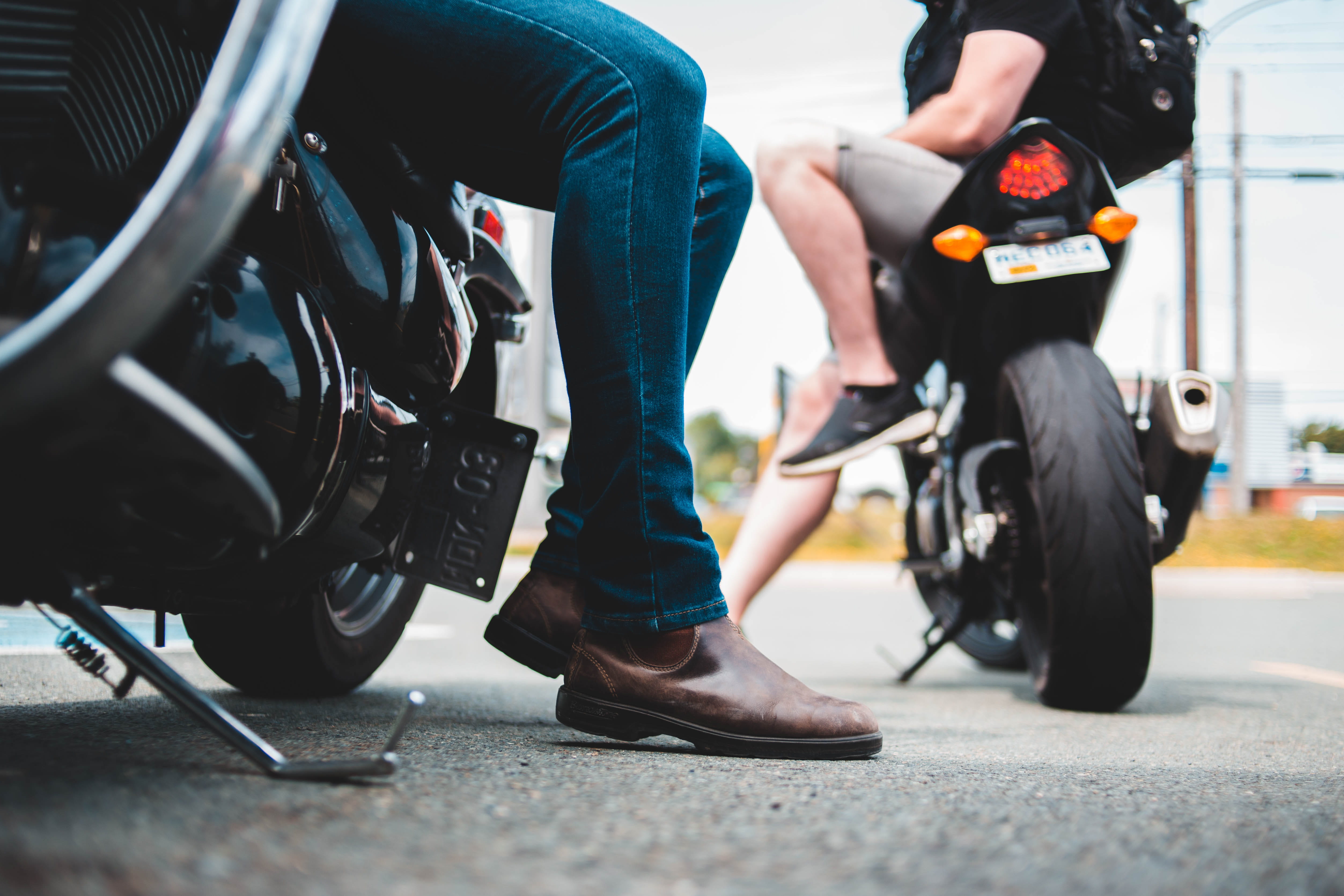 spoke, transportation, outdoors, footwear, human, street, city, machine, real people, riding boot, adult, wheel, two people, 4K, travel, vehicle, human leg, HD Wallpaper