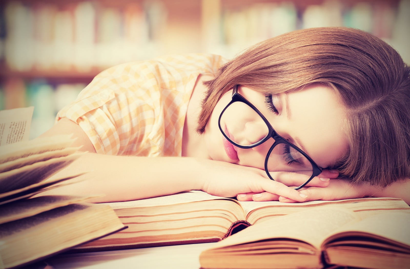real people, child, young adult, leisure activity, learning, headshot, indoors, women with glasses, teenager, book, sleeping, hairstyle, education, face, HD Wallpaper