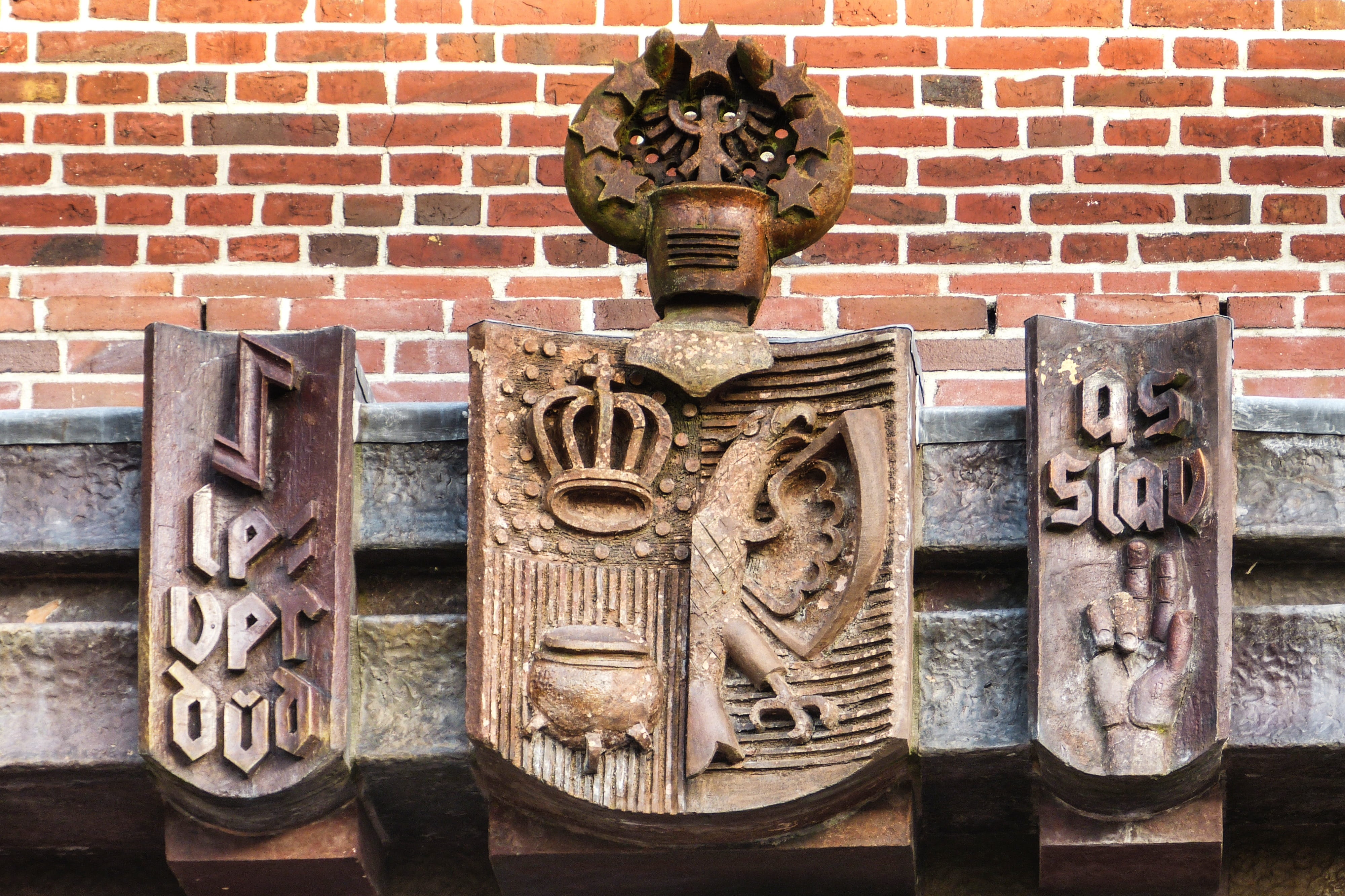 day, north frisian history, no people, Frisian History, religion, North Frisian, better dead than a slave, carving, representation, coat of arms, frisian, HD Wallpaper