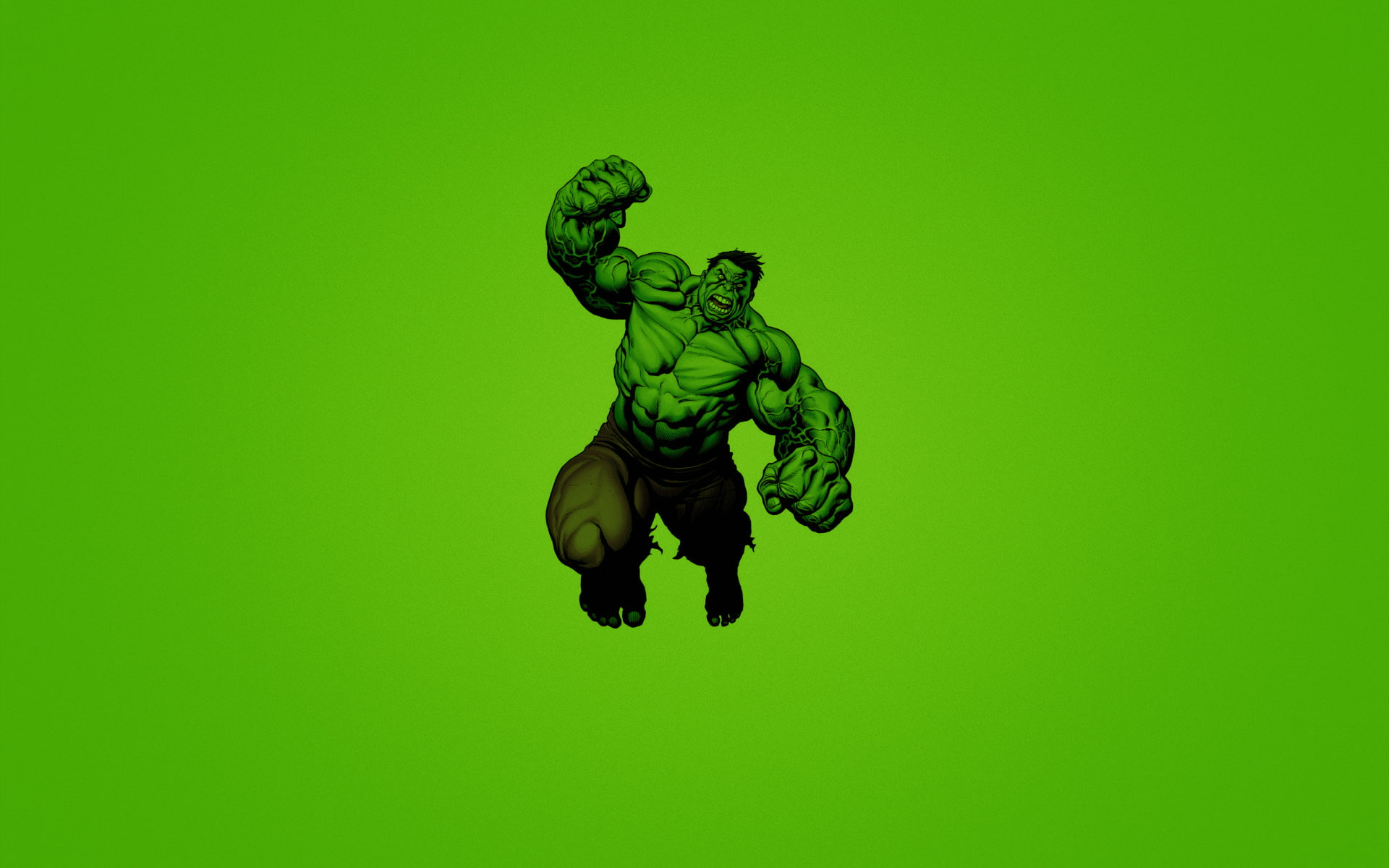 green color, studio shot, creativity, full length, armed Forces, copy space, motion, 1080P, strength, men, mid-air, mythology, colored background, HD Wallpaper