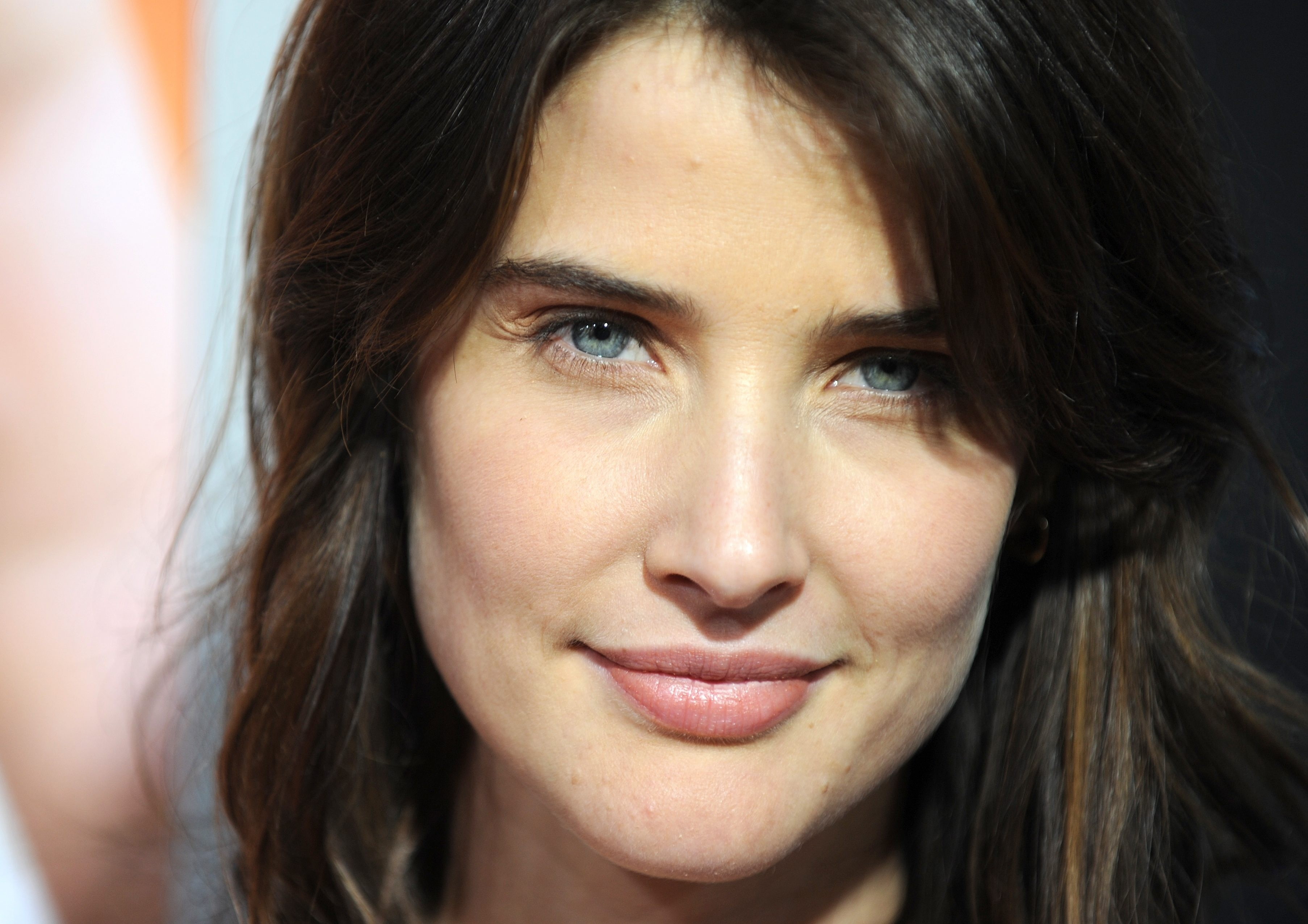 hd, smulders, closeup, actress, eyes, 2K, women, cobie, nature, close, blue, art, faces, close-up, HD Wallpaper