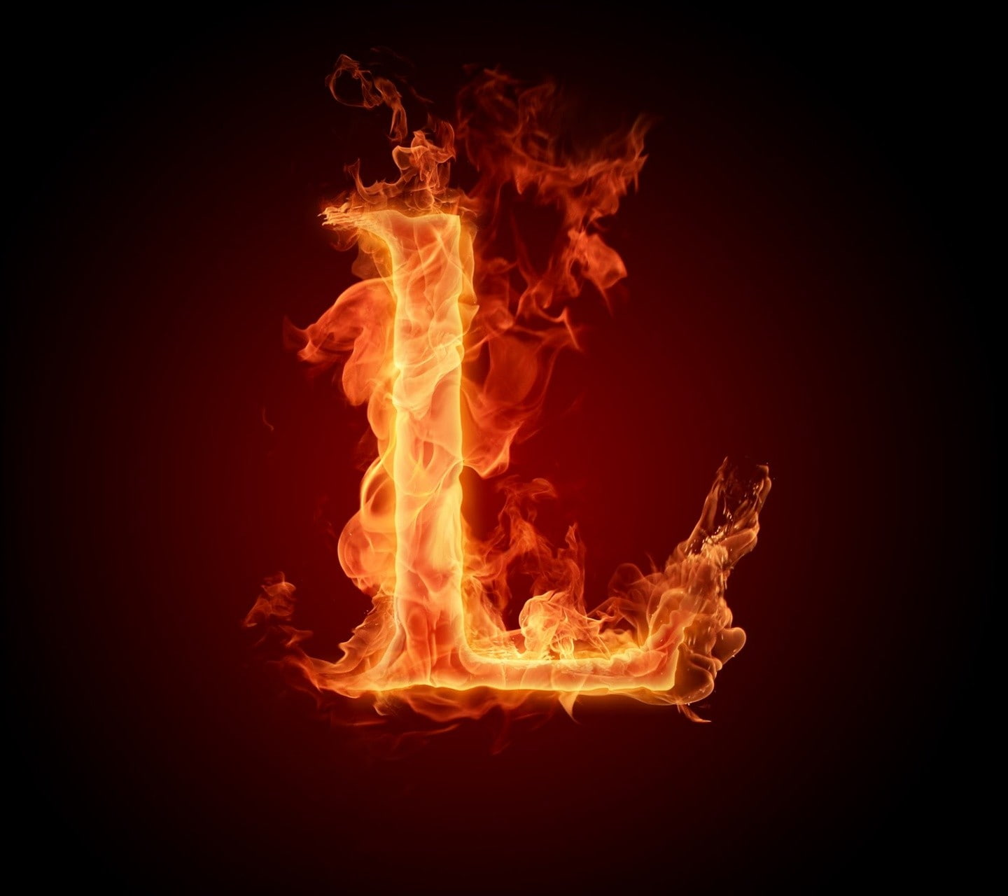 720P, letter, fire, HD Wallpaper