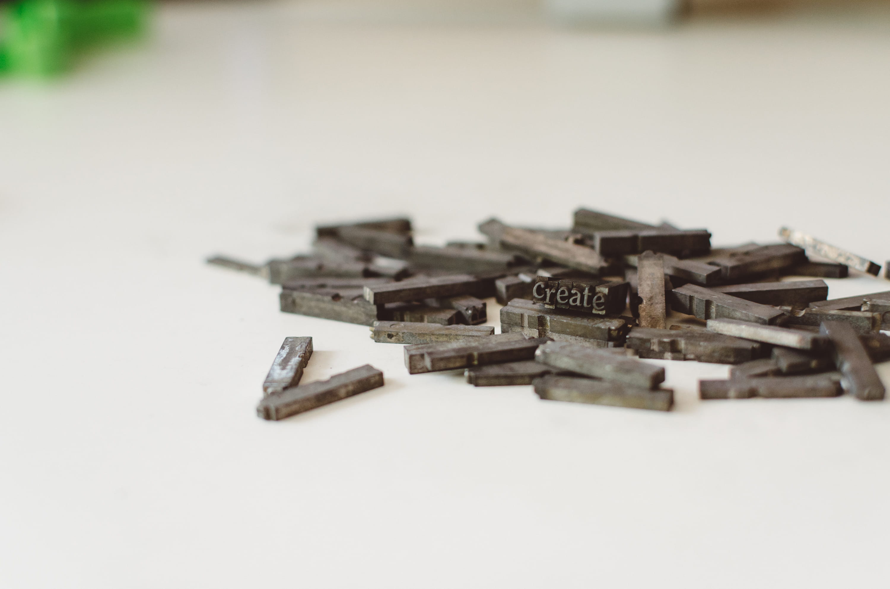 studio shot, selective focus, economy, printing, typography, type, design, letterpress, copy space, toy, table, print, high angle view, printmaking, old, HD Wallpaper