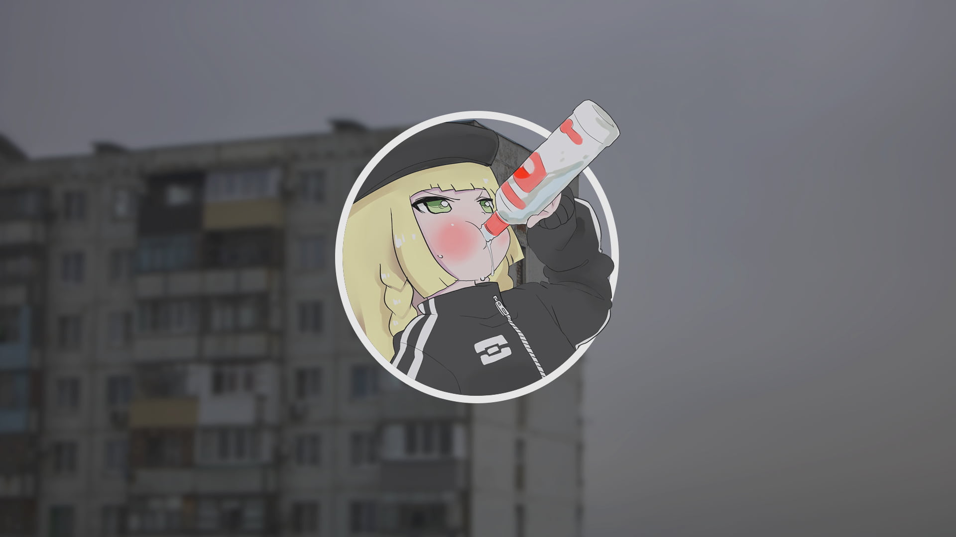 Russia, 1080P, gopnik, anime, anime girls, HD Wallpaper