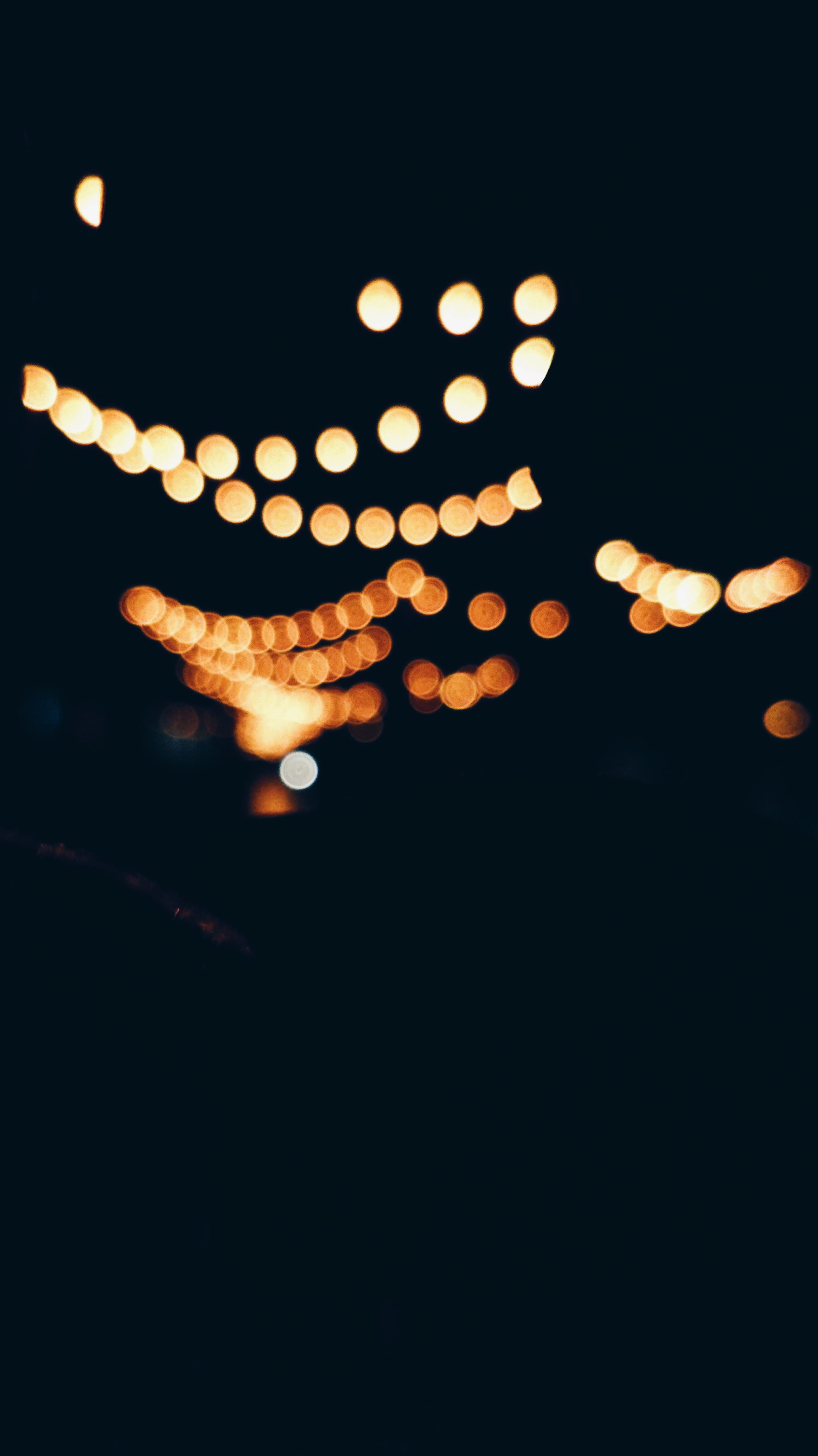 oneplus, celebration, outdoors, electricity, noir, coin, money, sky, decoration, fire, bookeh, low angle view, copy space, 4K, glowing, lighting, close-up, Phone HD Wallpaper