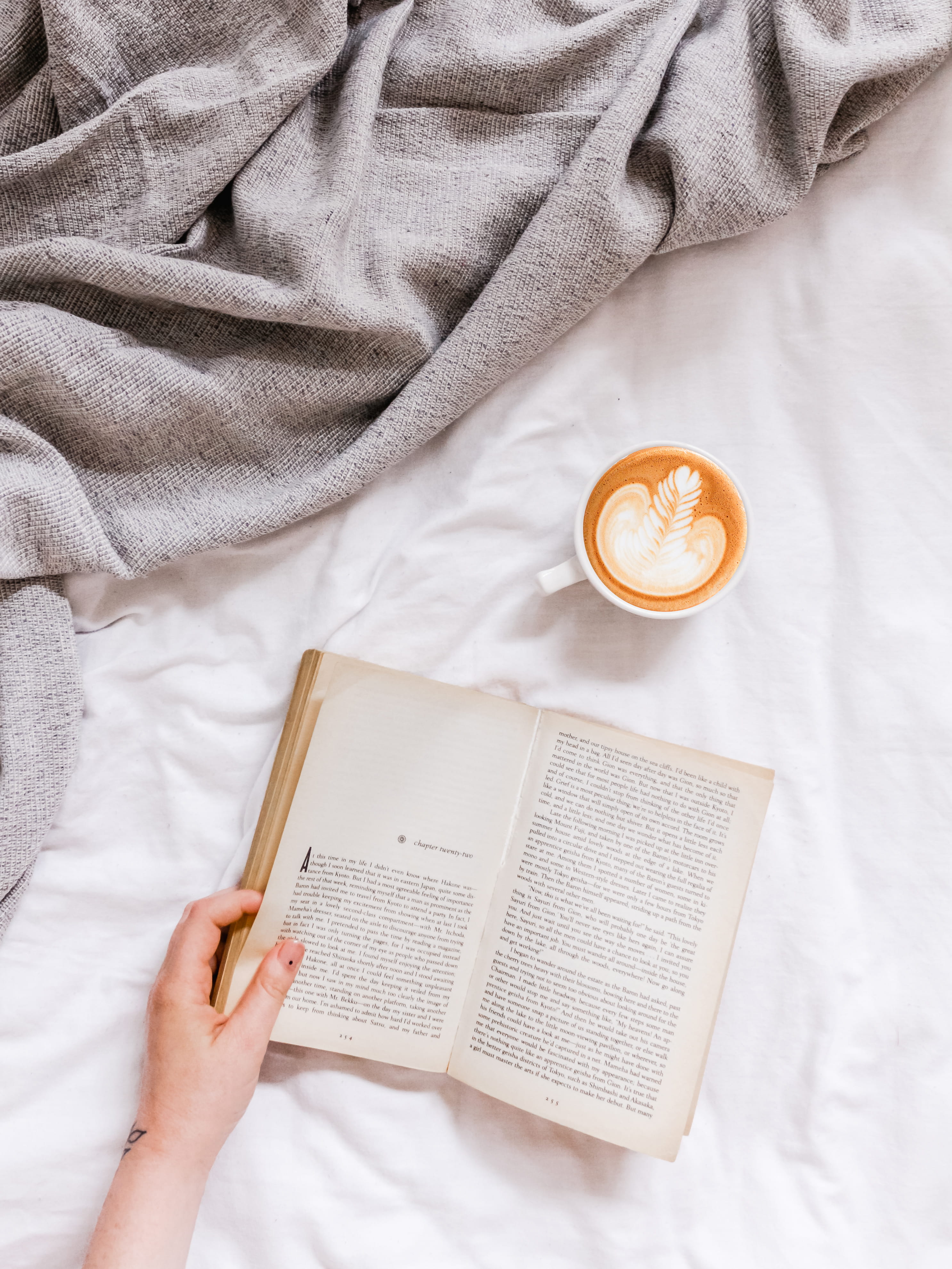 furniture, gown, white, shelf, book, text, alphabet, word, robe, page, coffee, creamy, indoors, fashion, directly above, diary, coffee - drink, evening dress, Phone HD Wallpaper