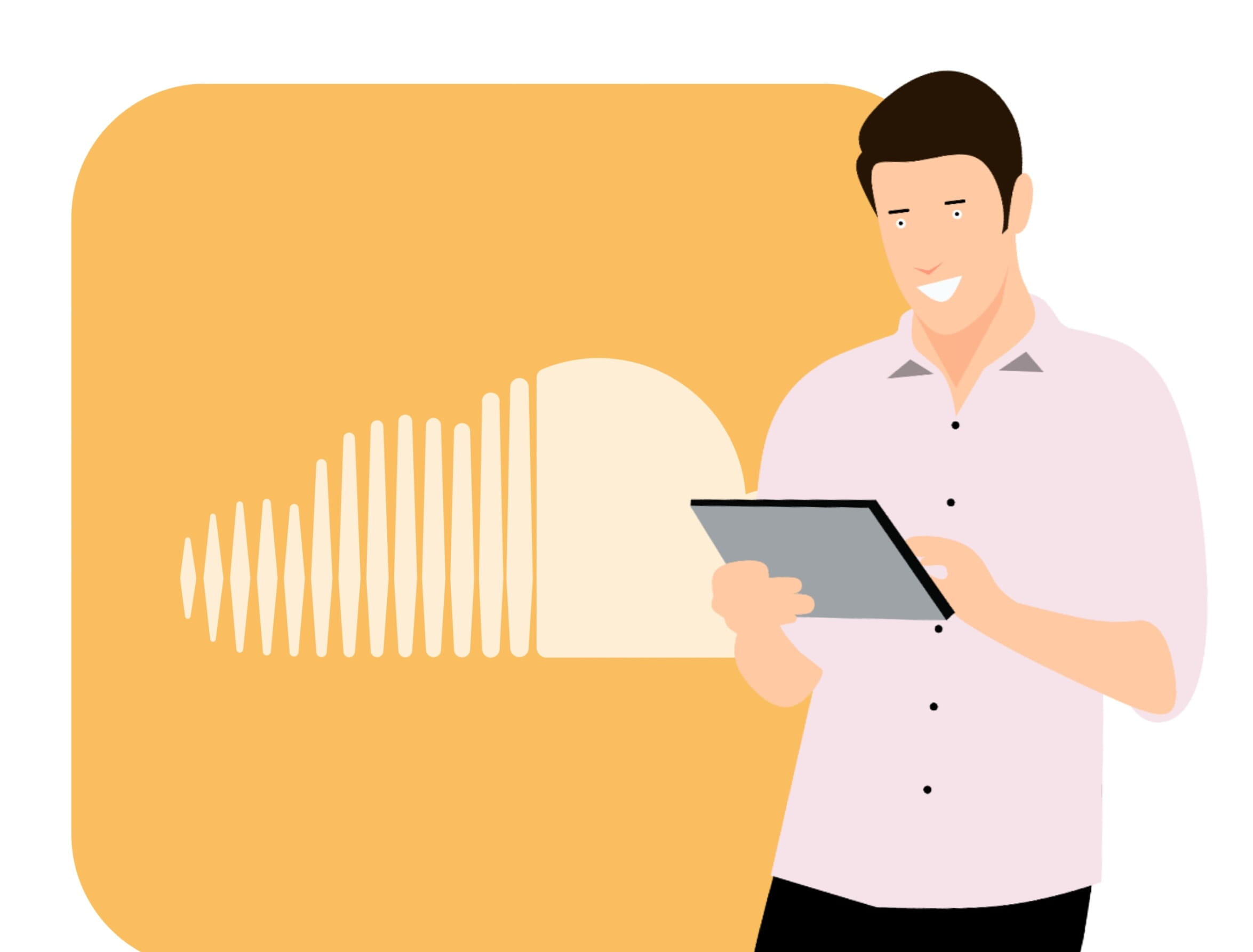 digital tablet, handsome, application, young, businessman, corporate business, length, using, body, soundcloud, full, adult, computer network, tech, e-reader, HD Wallpaper
