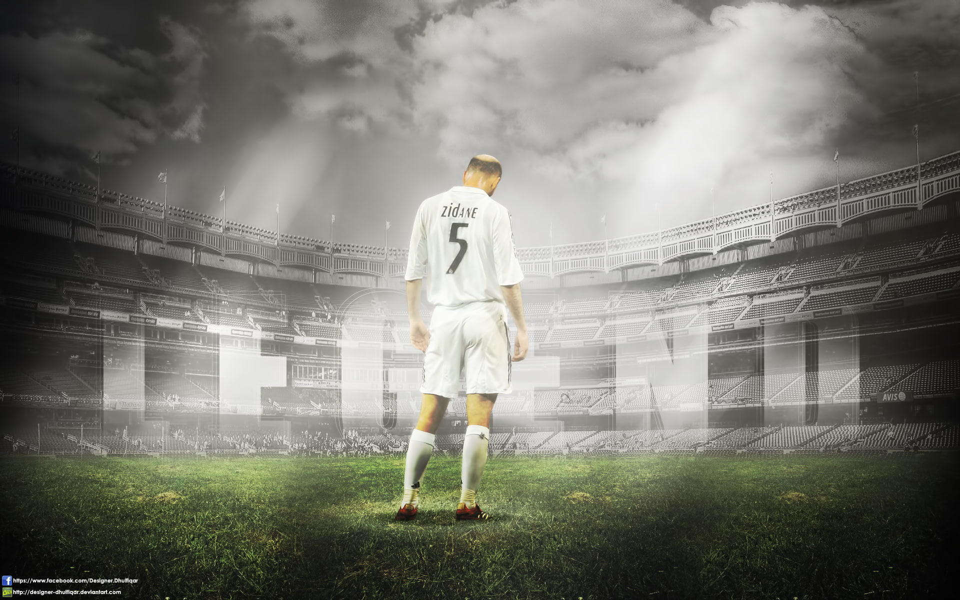 Real Madrid C.F., 1080P, Soccer, Zinedine Zidane, French, HD Wallpaper