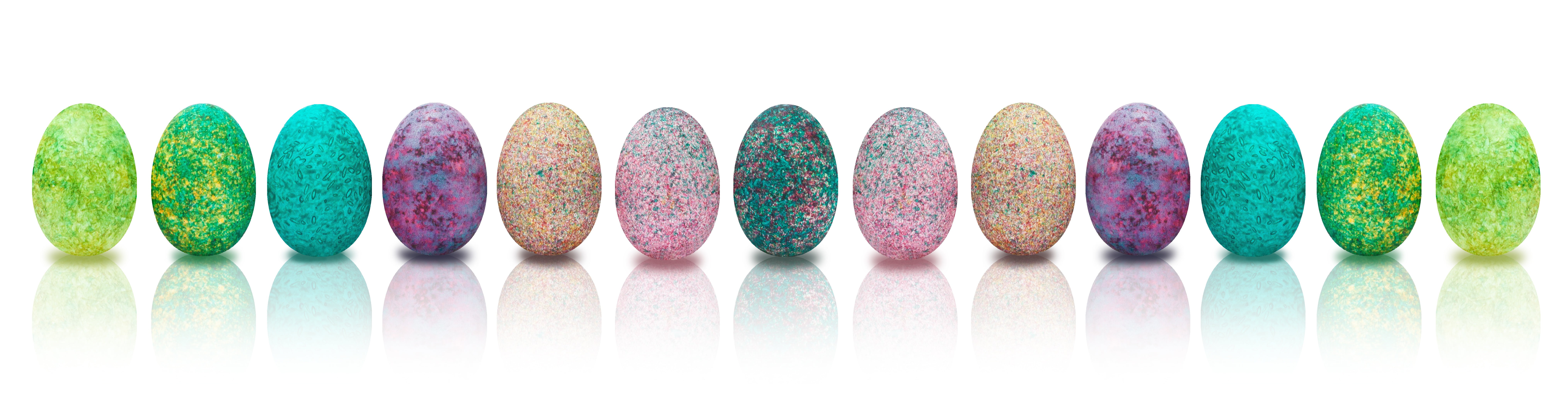 lot, blue, abundance, eggs chain, assorted, series, 8K, side by side, multi Colored, indulgence, large group of objects, sweet, panoramic, color, celebration, HD Wallpaper