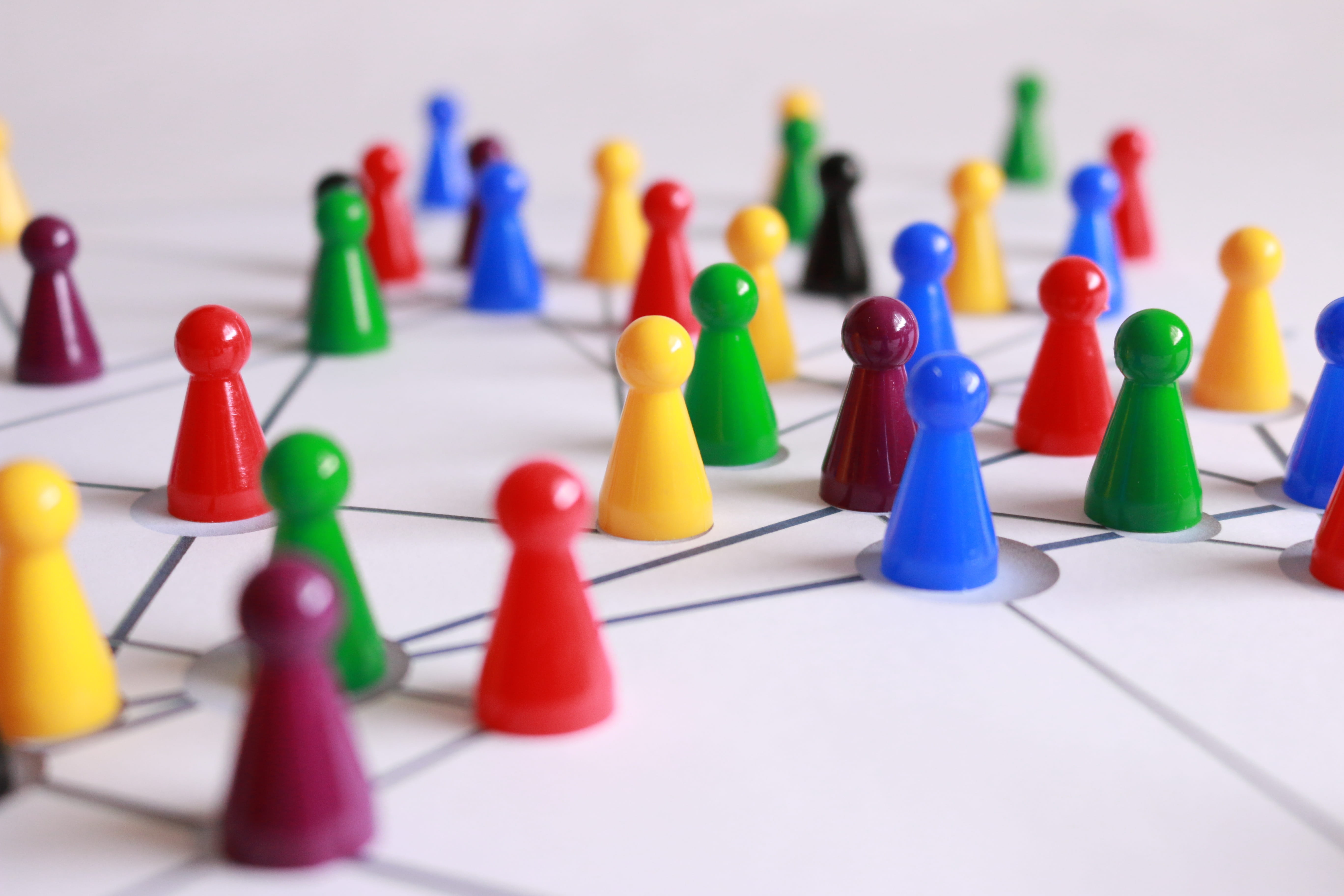 network, teamwork, cones, team, color, surface, close, play, indoors, strategy, colourful, close-up, tactics, variation, leisure activity, white, fun, plastic, HD Wallpaper