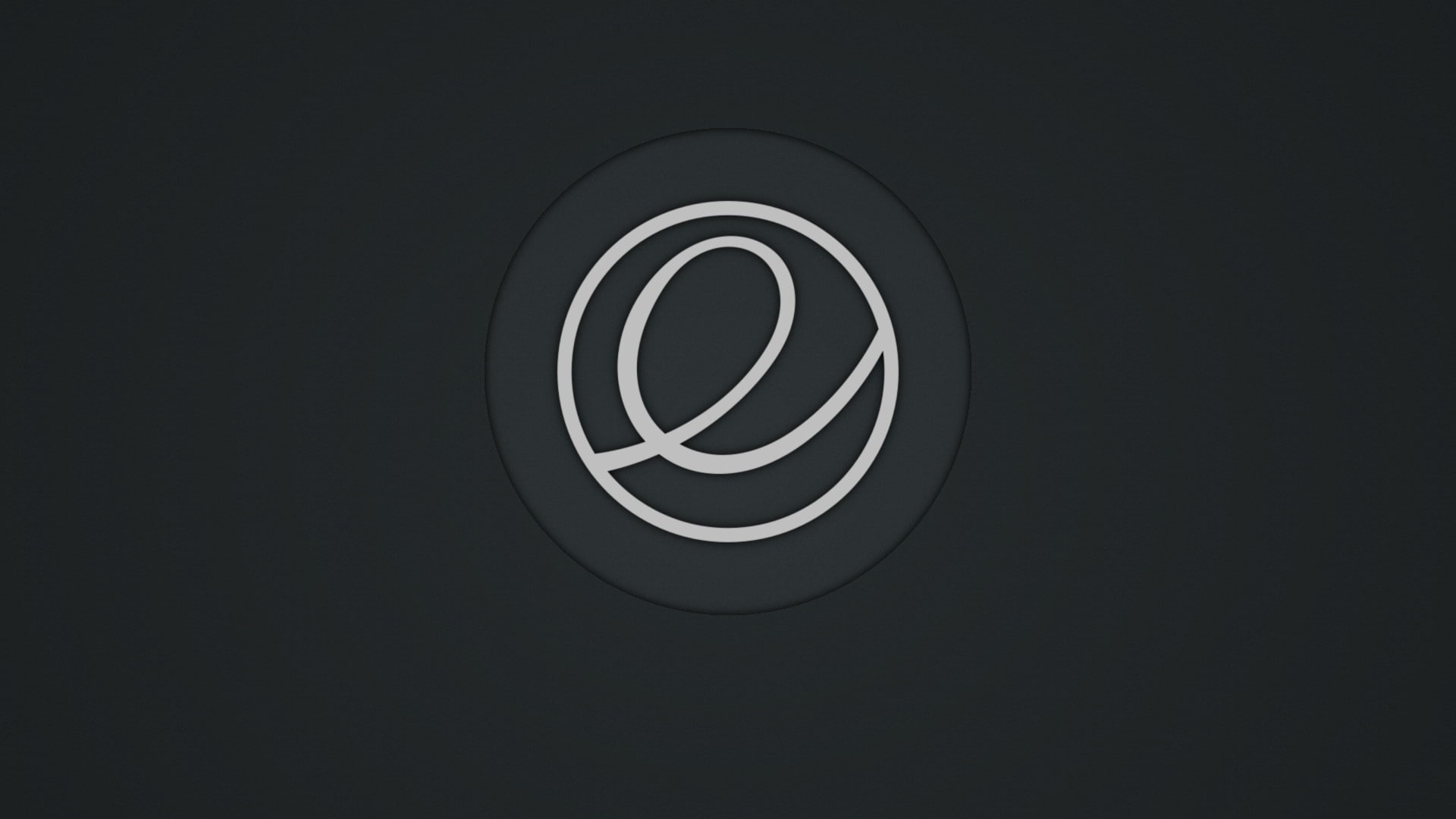 Linux, minimalism, 1080P, simple background, elementary OS, HD Wallpaper