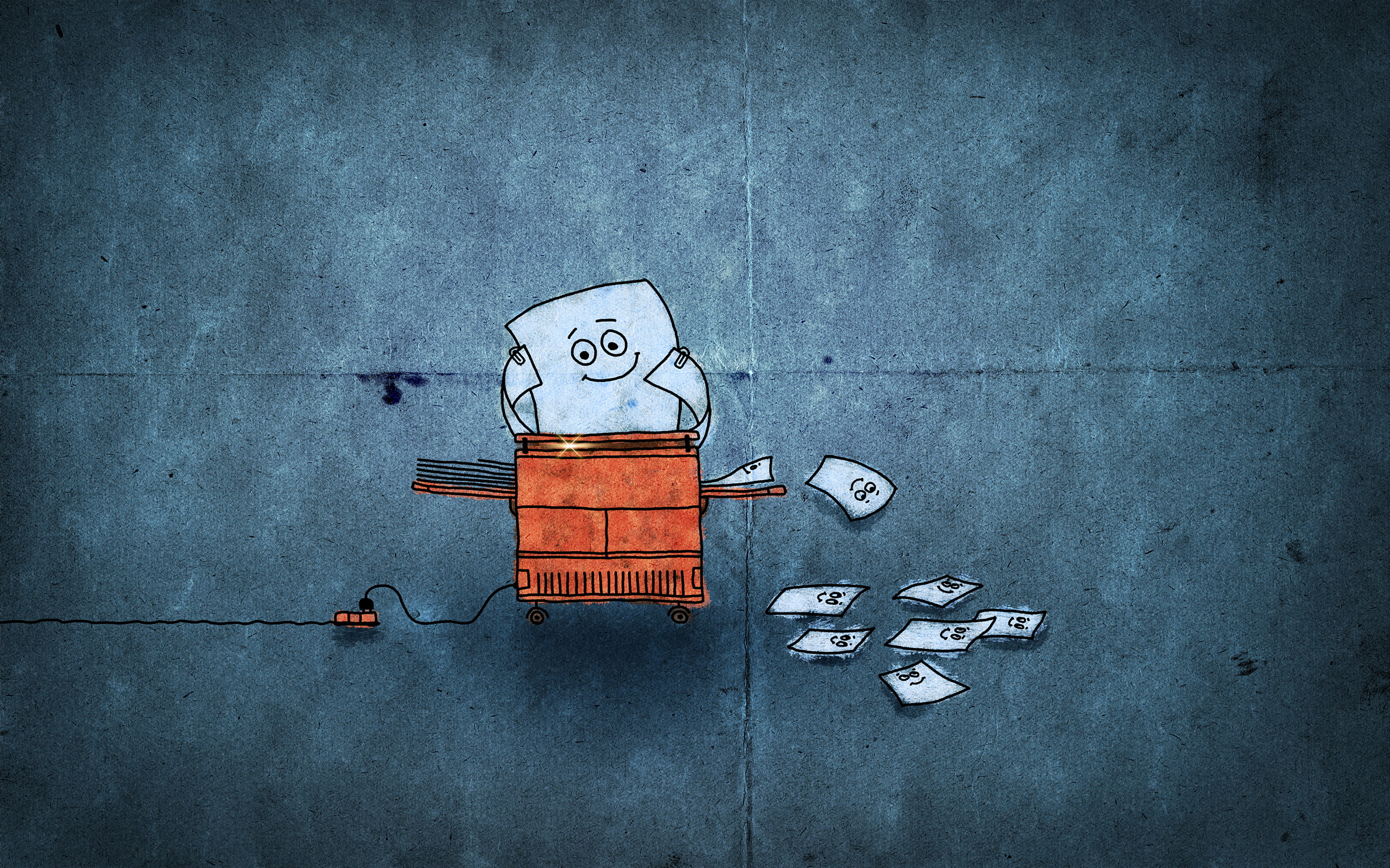 2K, paper, figure, Copier, HD Wallpaper