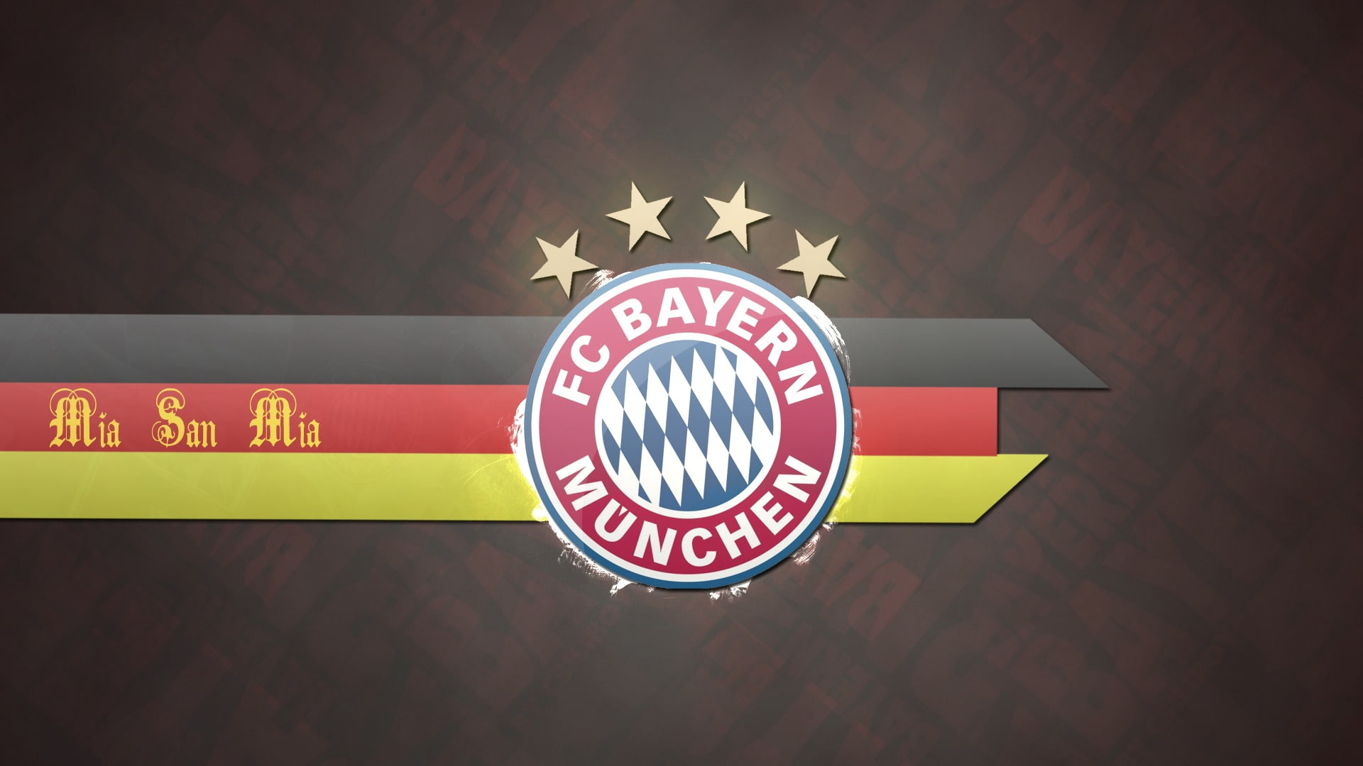 San, Bayern, Munchen, 1080P, muchen, logo, fc, Mia, HD Wallpaper