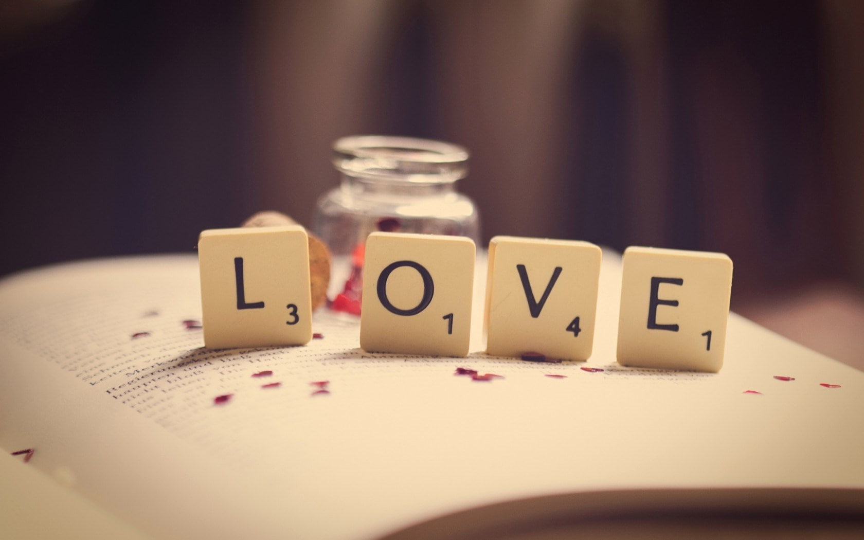 book, 720P, photography, letters, love, HD Wallpaper