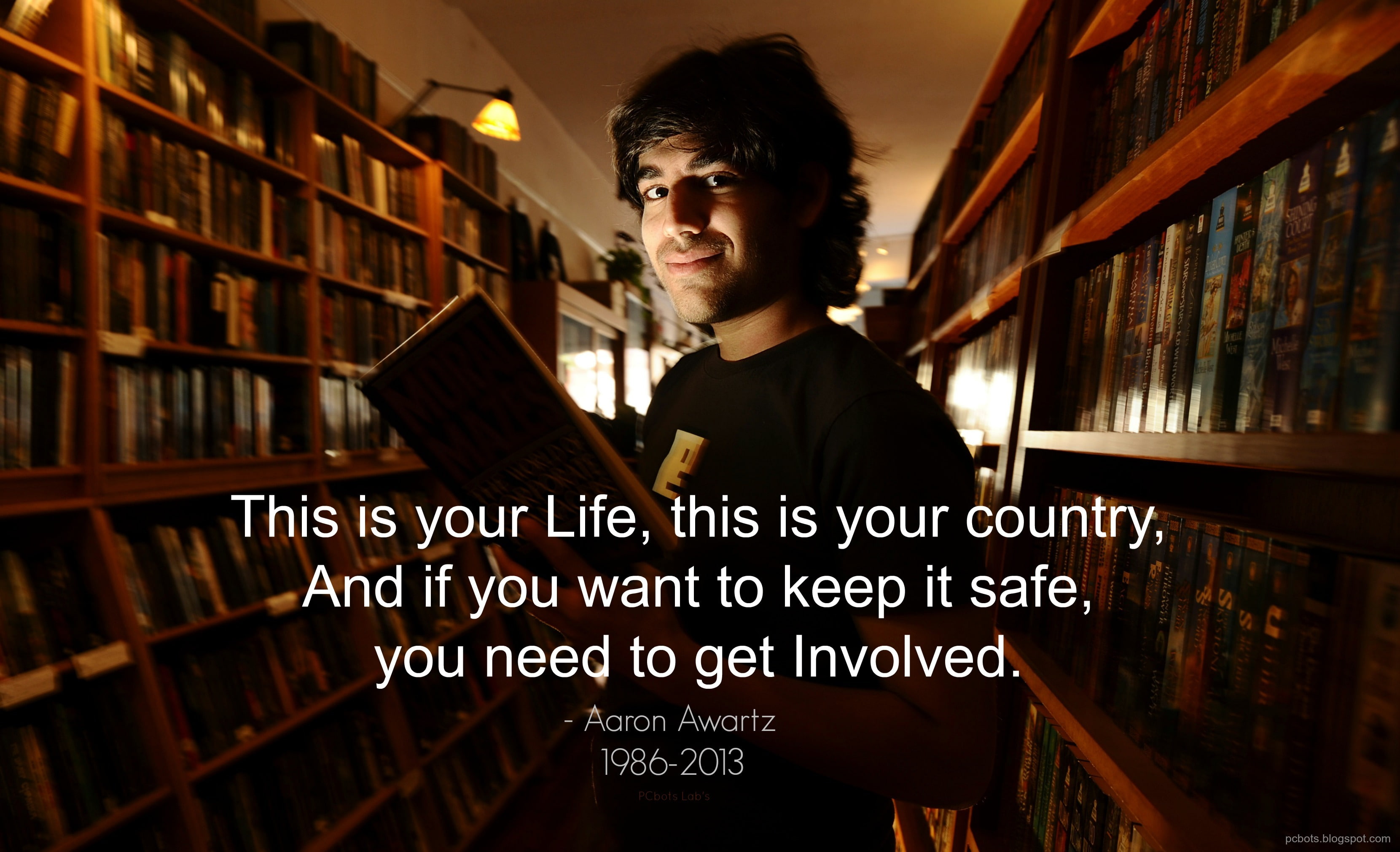 expect us, anonymous, Aaron Swartz, By PCbots, Geek, who, USA, 2K, Hacker, HD Wallpaper