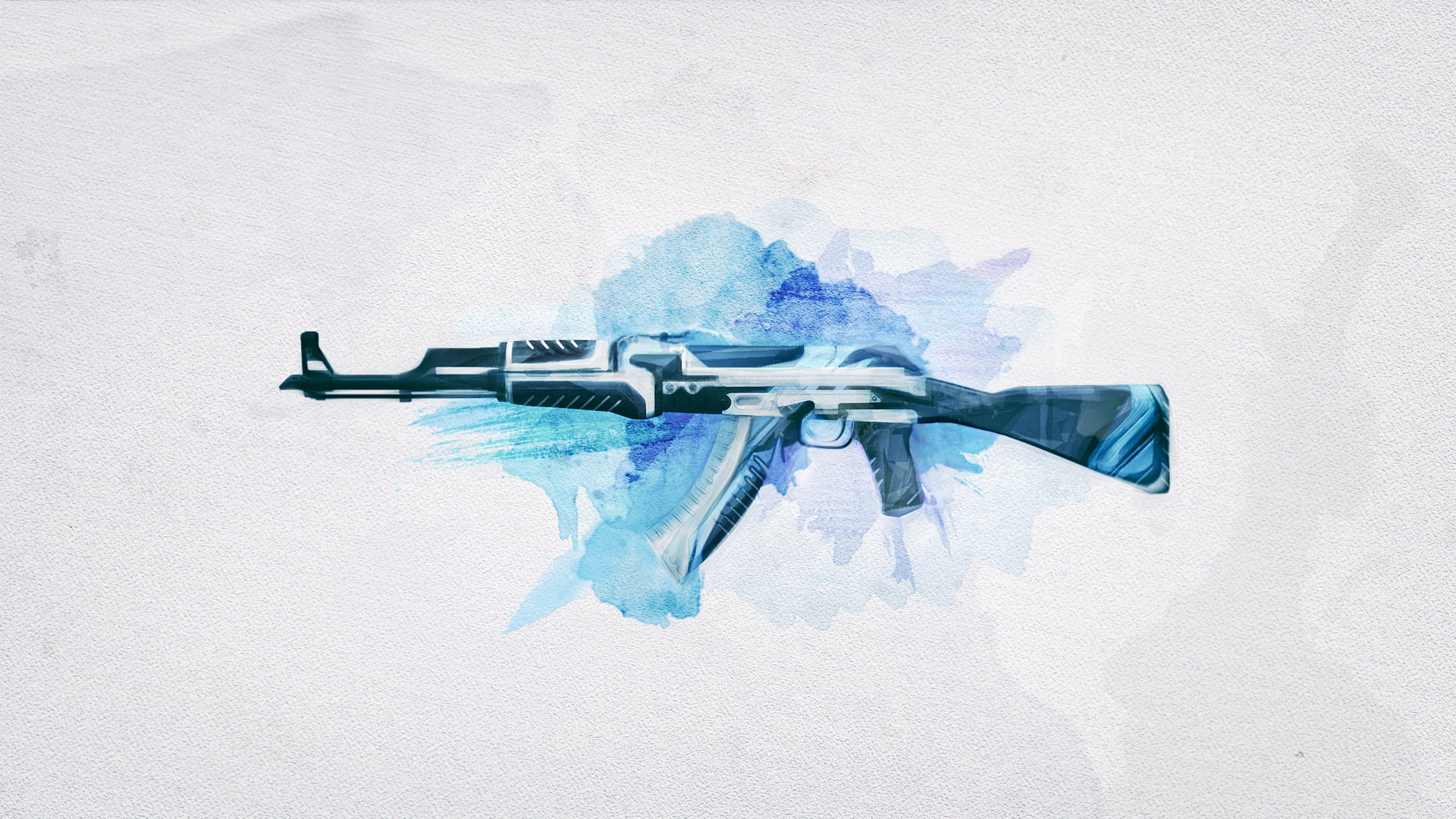 old, air vehicle, ak, blue, copy space, vulcan, black, weapon, nature, security, single object, creativity, technology, Counter-Strike: Global Offensive, HD Wallpaper