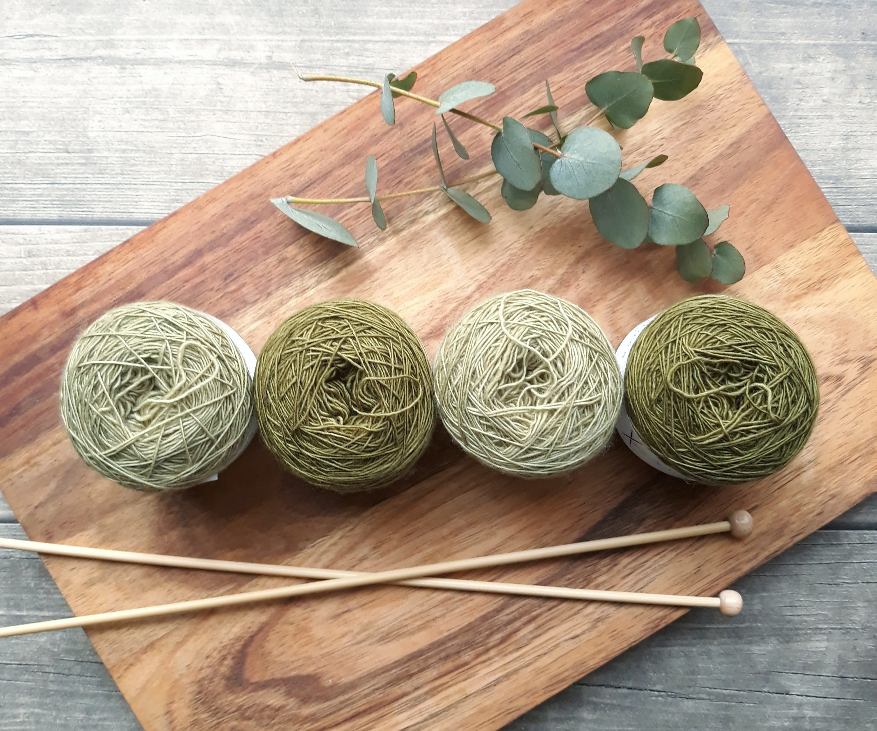 green, green color, tray, wood - material, high angle view, threads, four, wood, large group of objects, pastime, craft, 2K, creativity, knitting, yarns, HD Wallpaper