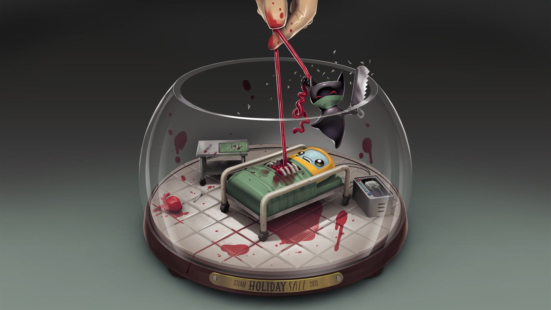 surgery, globe, video games, 1080P, steam, hd, snow, HD Wallpaper