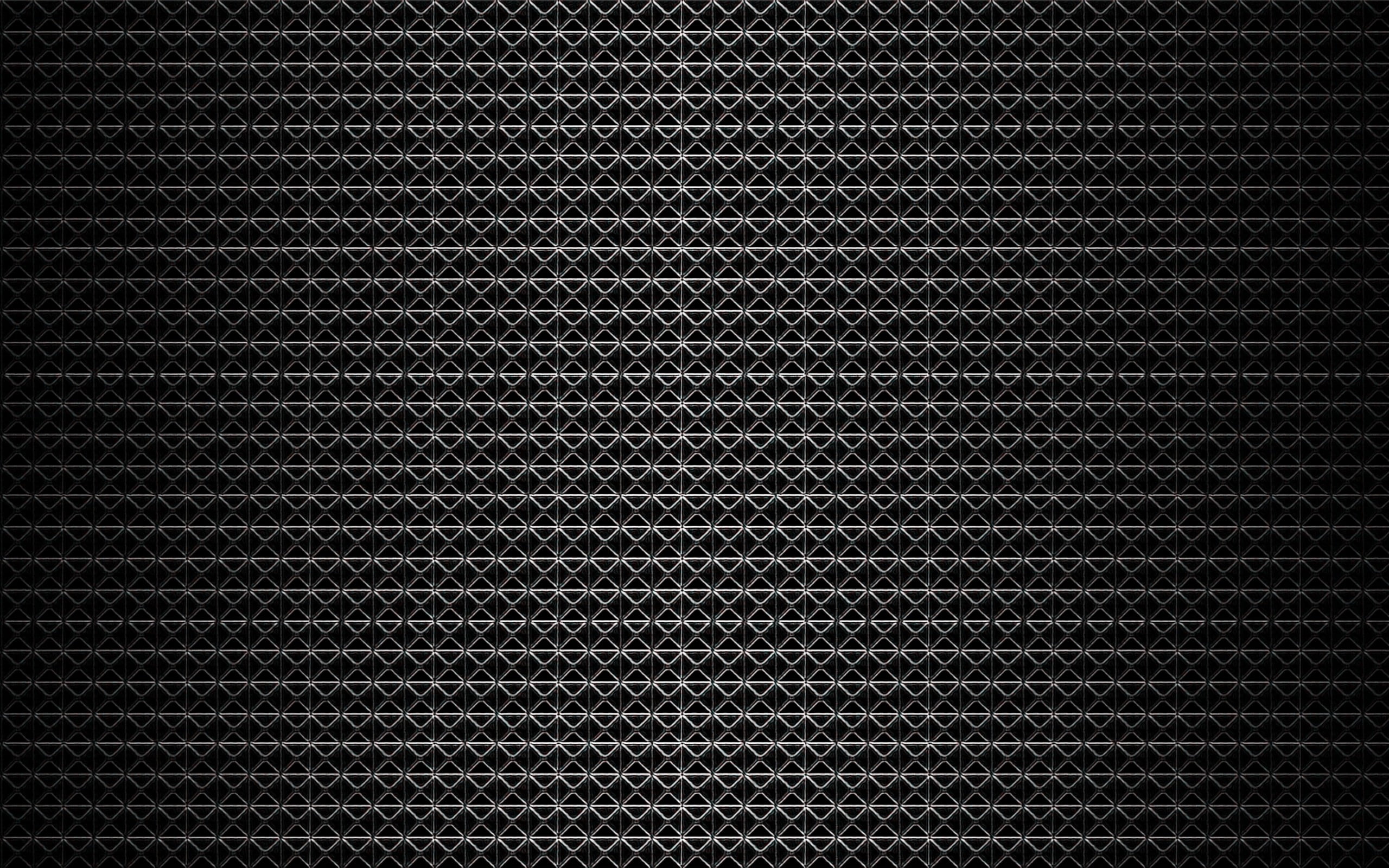 black color, textured effect, silver colored, textile, no people, chrome, grid, metal, shape, backgrounds, repetition, wire, iron - metal, design, pattern, HD Wallpaper