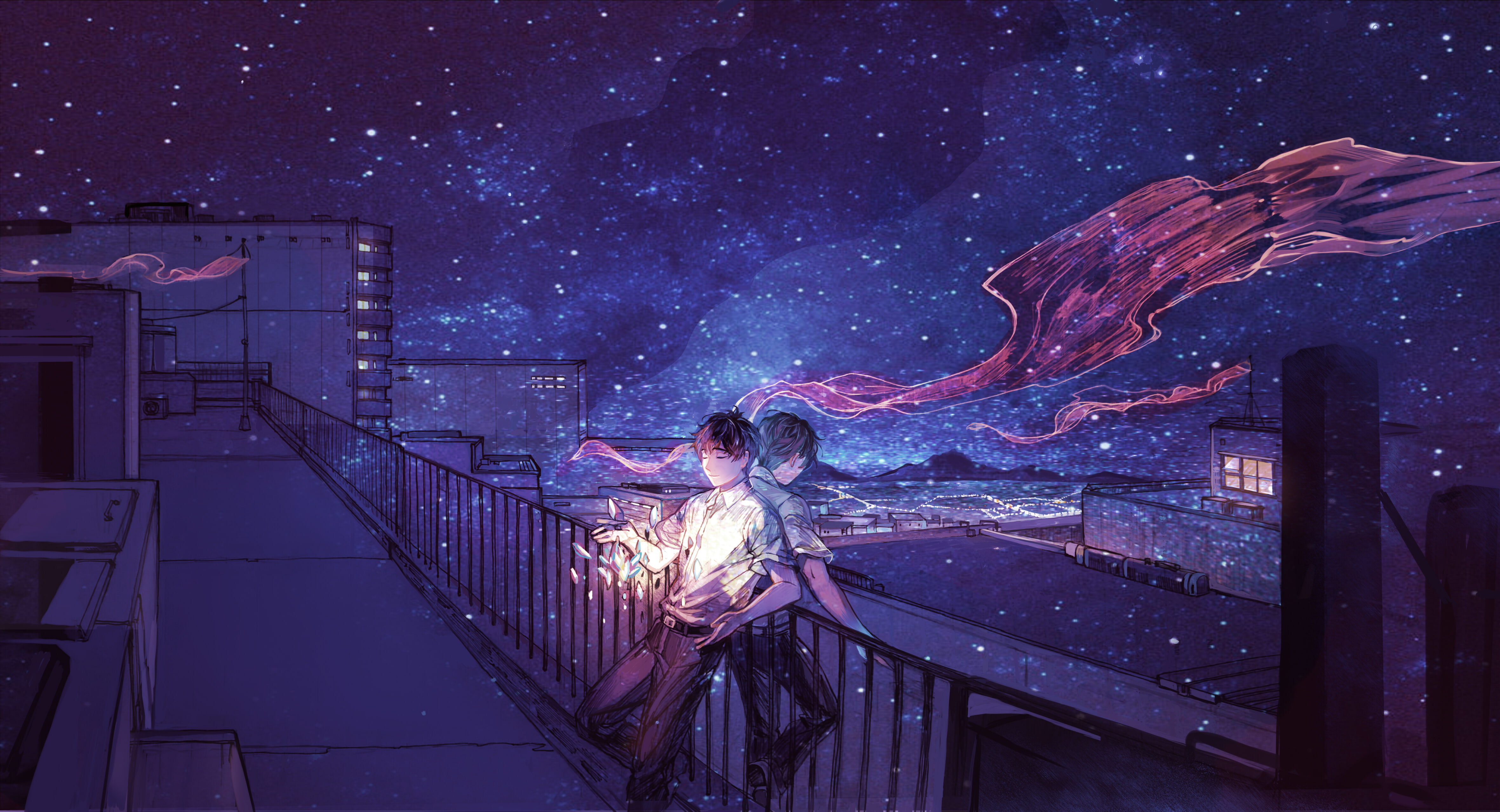 Youth, 4K, Anime, 4K, HD Wallpaper