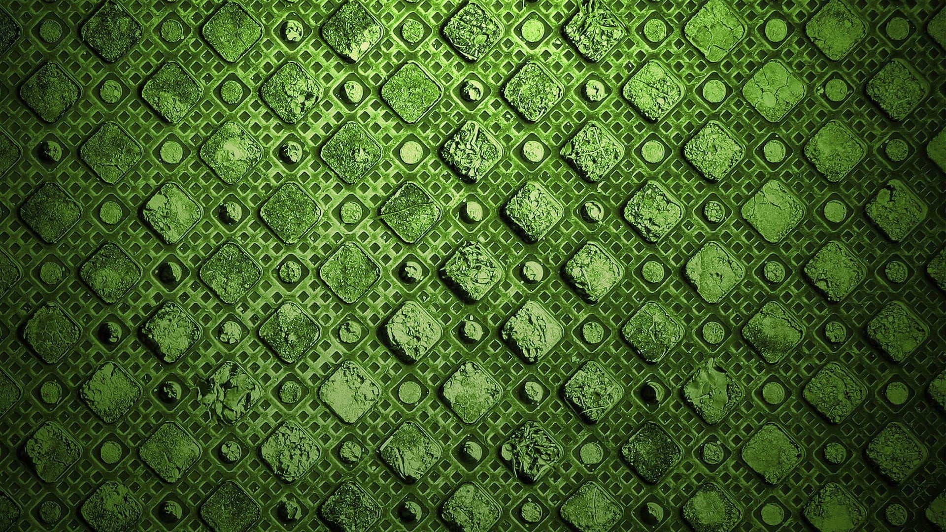 nature, dots, repetition, textured effect, purity, wet, drop, indoors, ornate, full frame, water, green background, 1080P, abstract backgrounds, square, HD Wallpaper