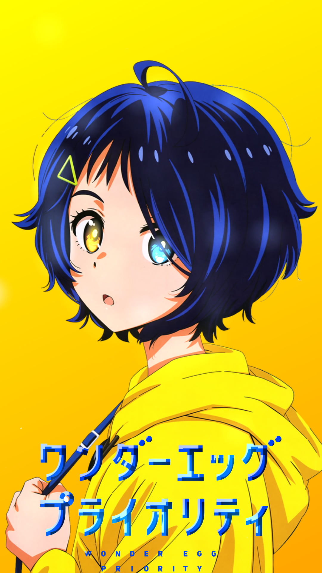 anime girls, 1080P, anime, wonder egg priority, Phone HD Wallpaper