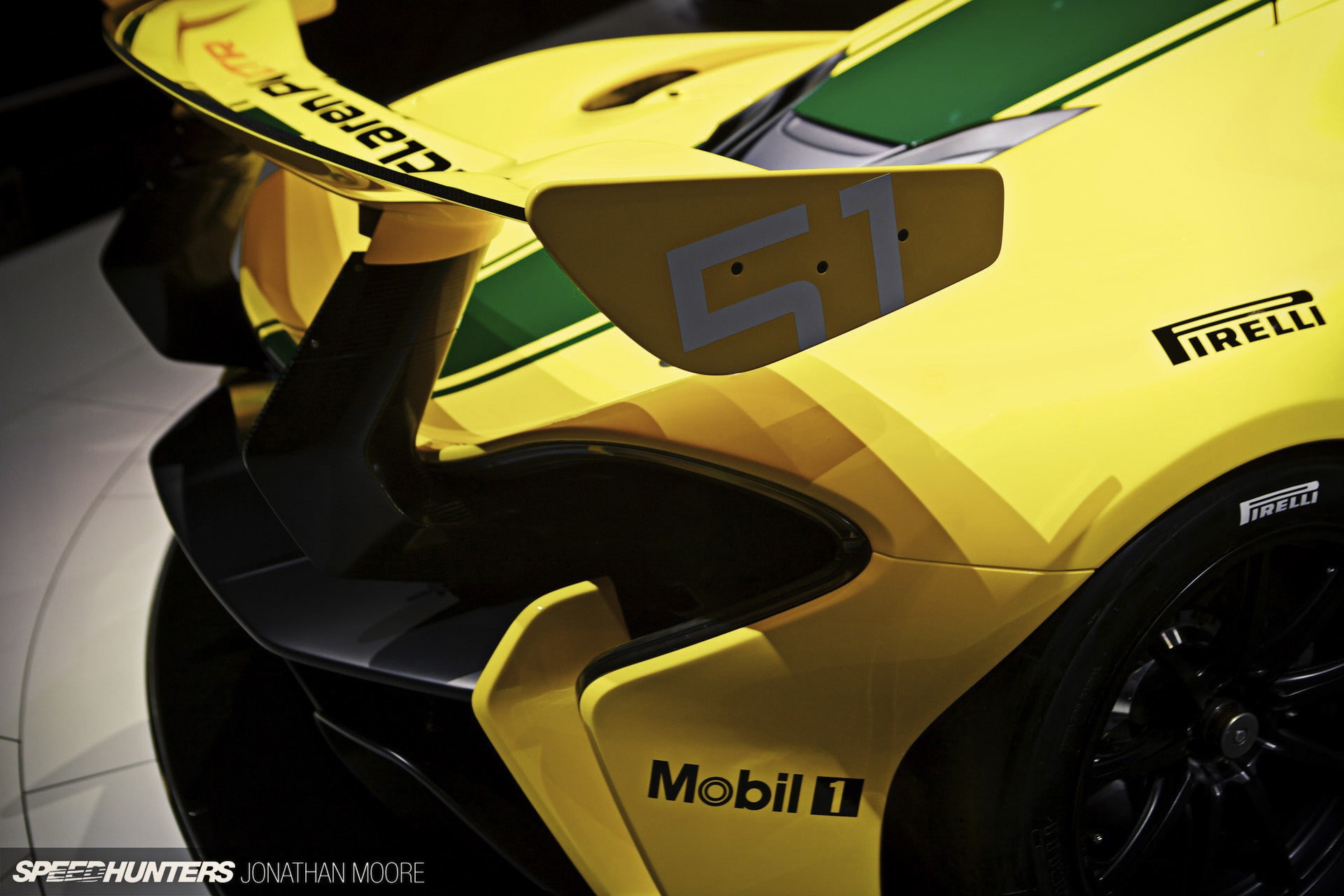 text, land vehicle, high angle view, McLaren, yellow, full frame, sign, Super Car, communication, race cars, 1080P, western script, stationary, car, mode of transportation, HD Wallpaper