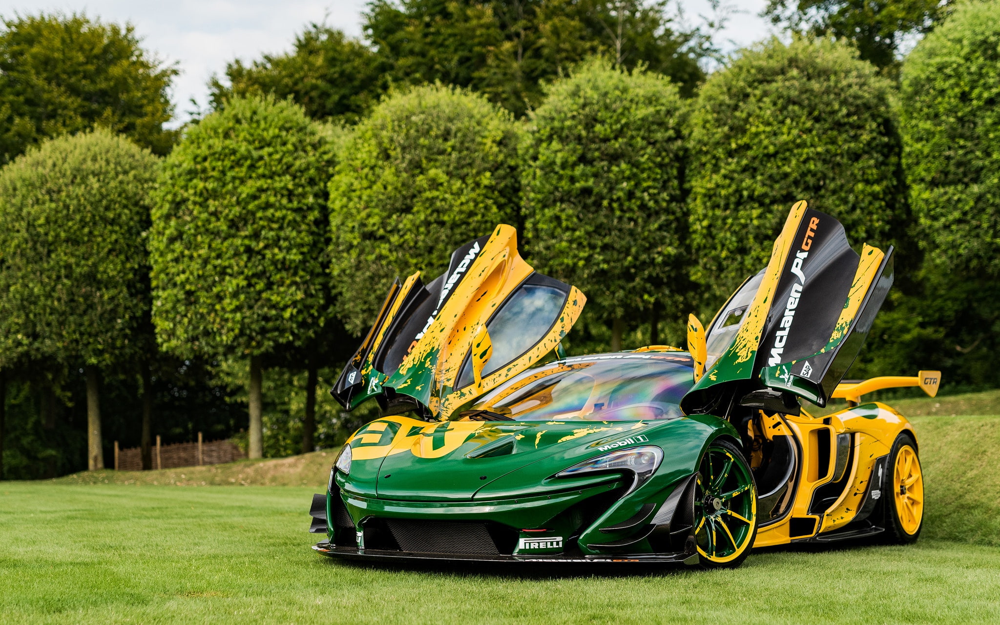 McLaren P1 GTR, McLaren P1, hypercar, 1080P, HD Wallpaper