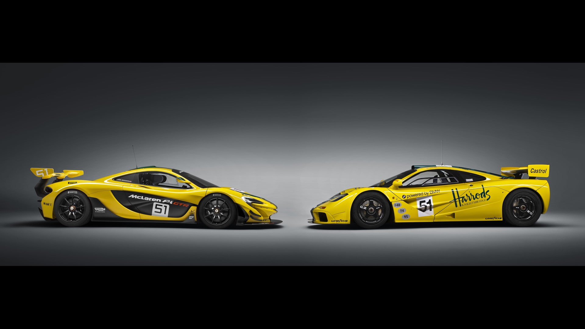 McLaren F1 GTR, McLaren P1 GTR, 1080P, car, HD Wallpaper