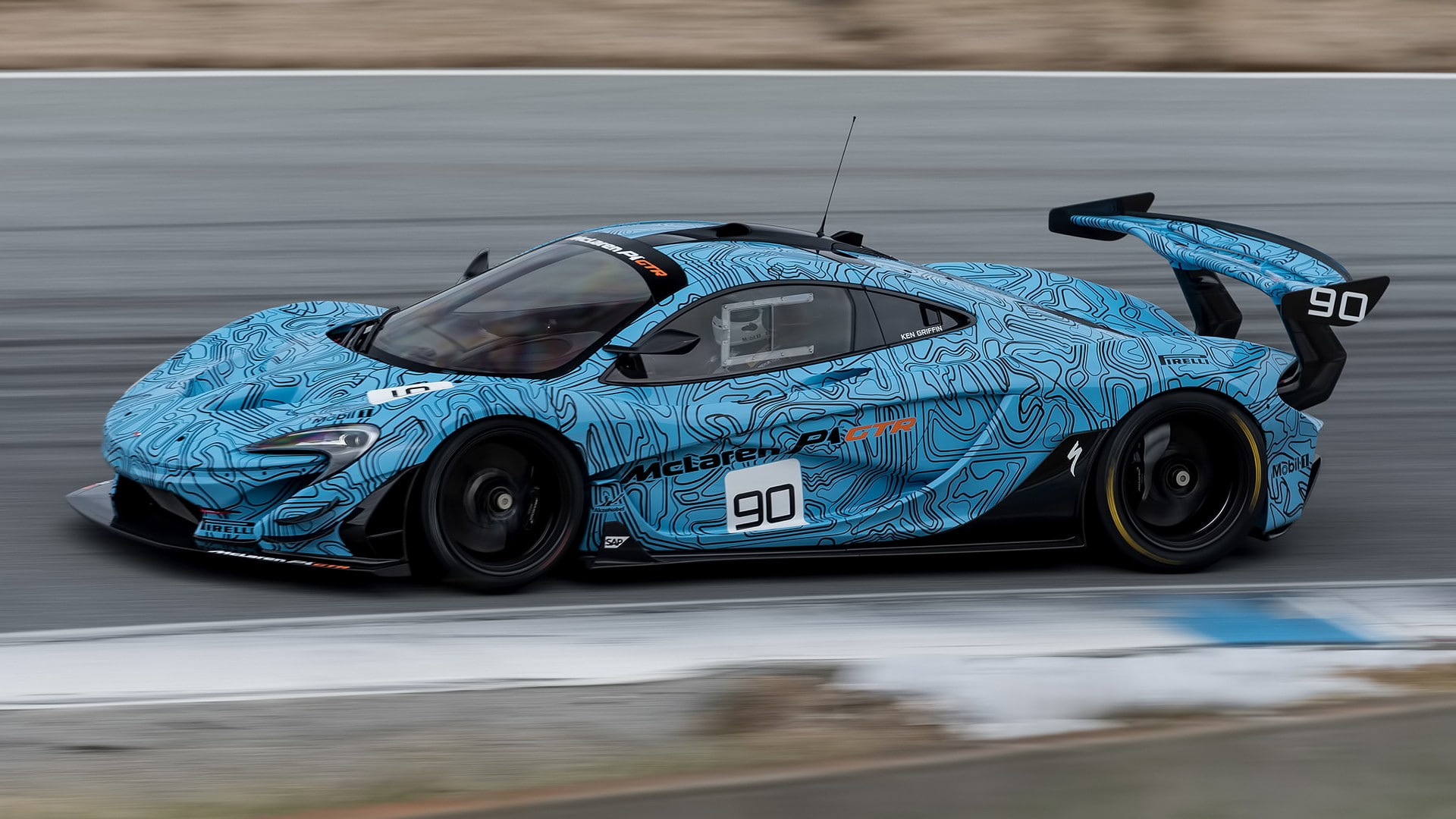racing, car, McLaren P1 GTR, 1080P, HD Wallpaper