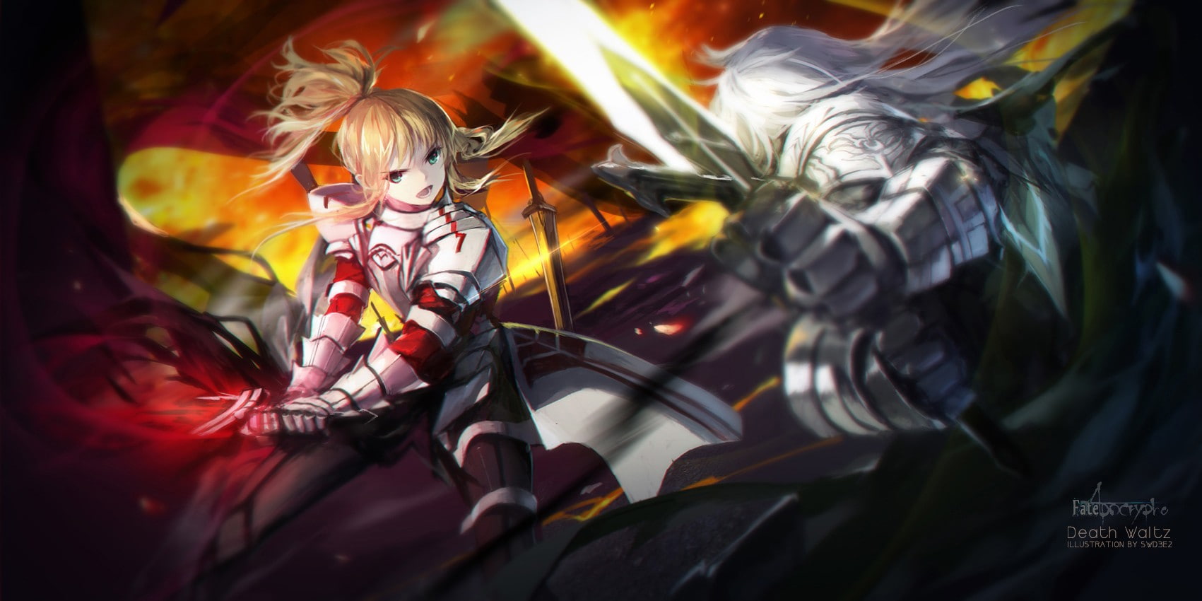 swd3e2, Fate Series, Mordred, armor, 720P, Fate/Apocrypha, Fate/Grand Order, HD Wallpaper