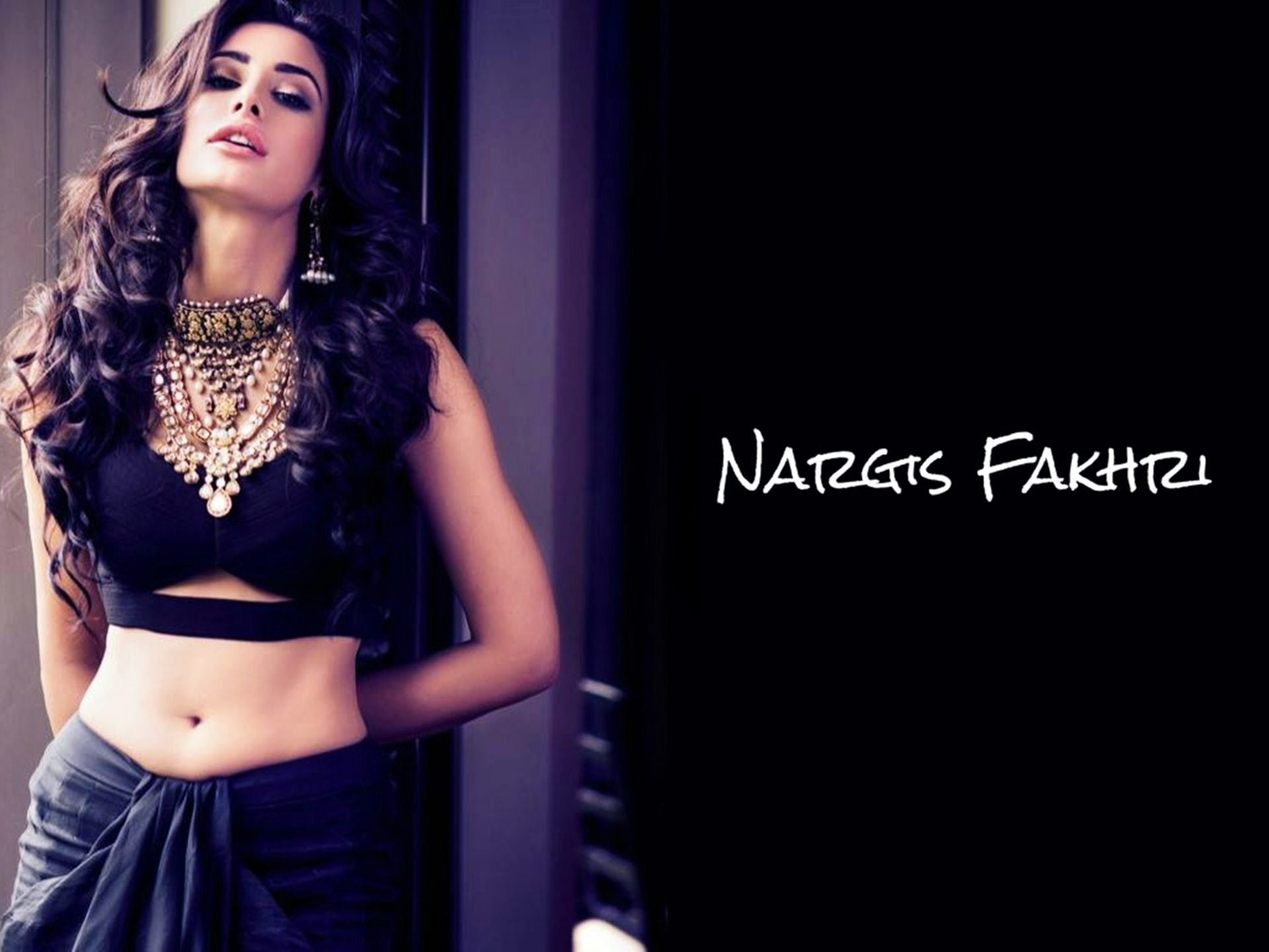 fakhri, model, bollywood, nargis, 1080P, babe, actress, HD Wallpaper