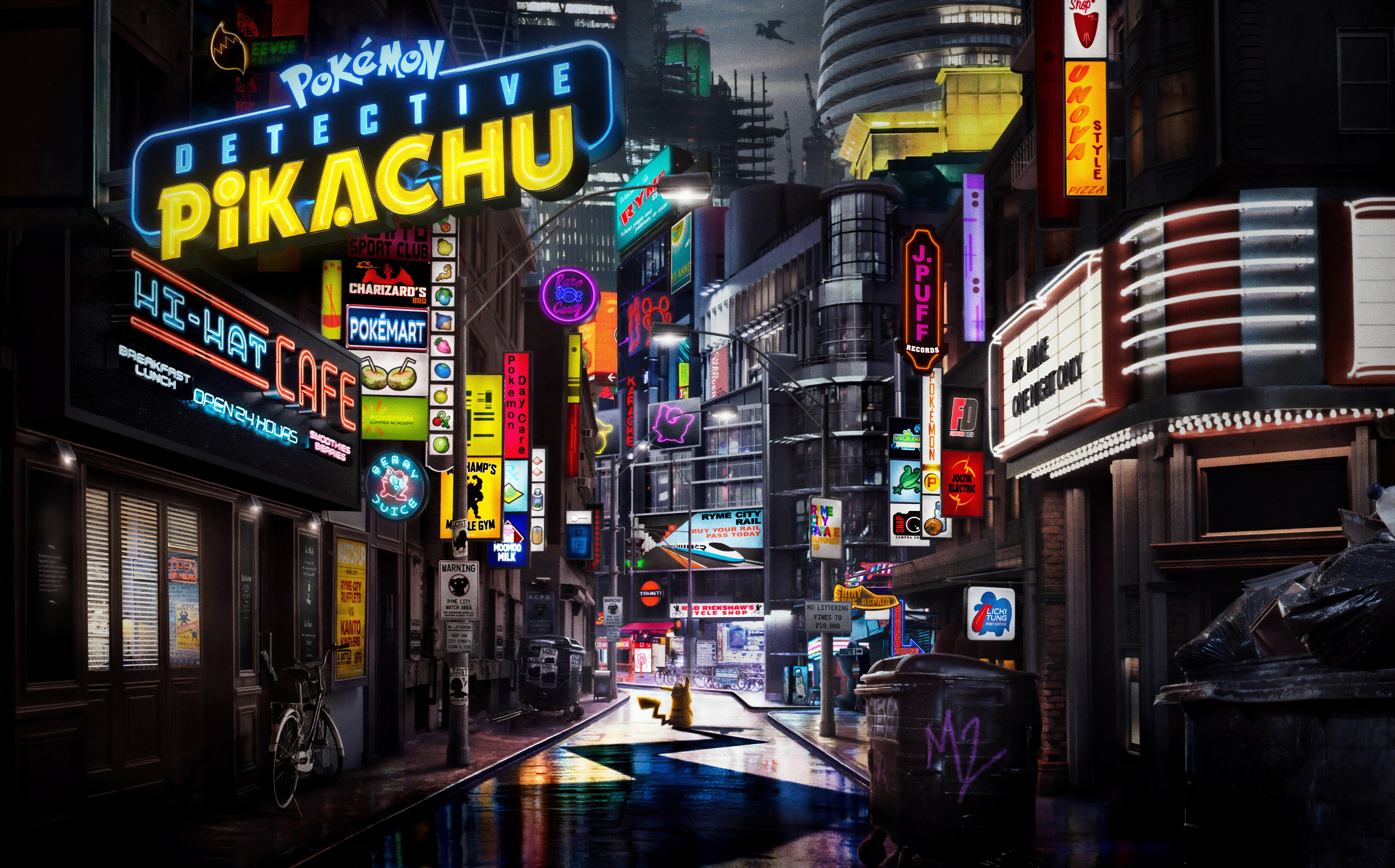 2019, Pokémon Detective Pikachu, Animation, 5K, 5K, HD Wallpaper