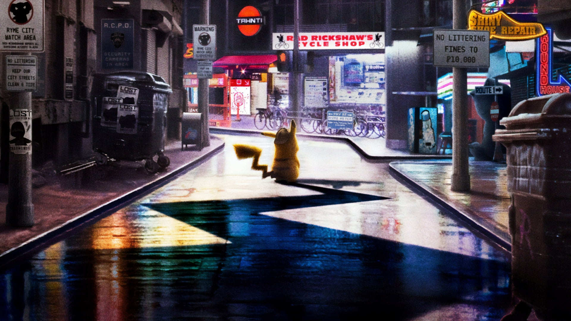 Pikachu, 1080P, Pokémon Detective Pikachu, Pokémon, HD Wallpaper