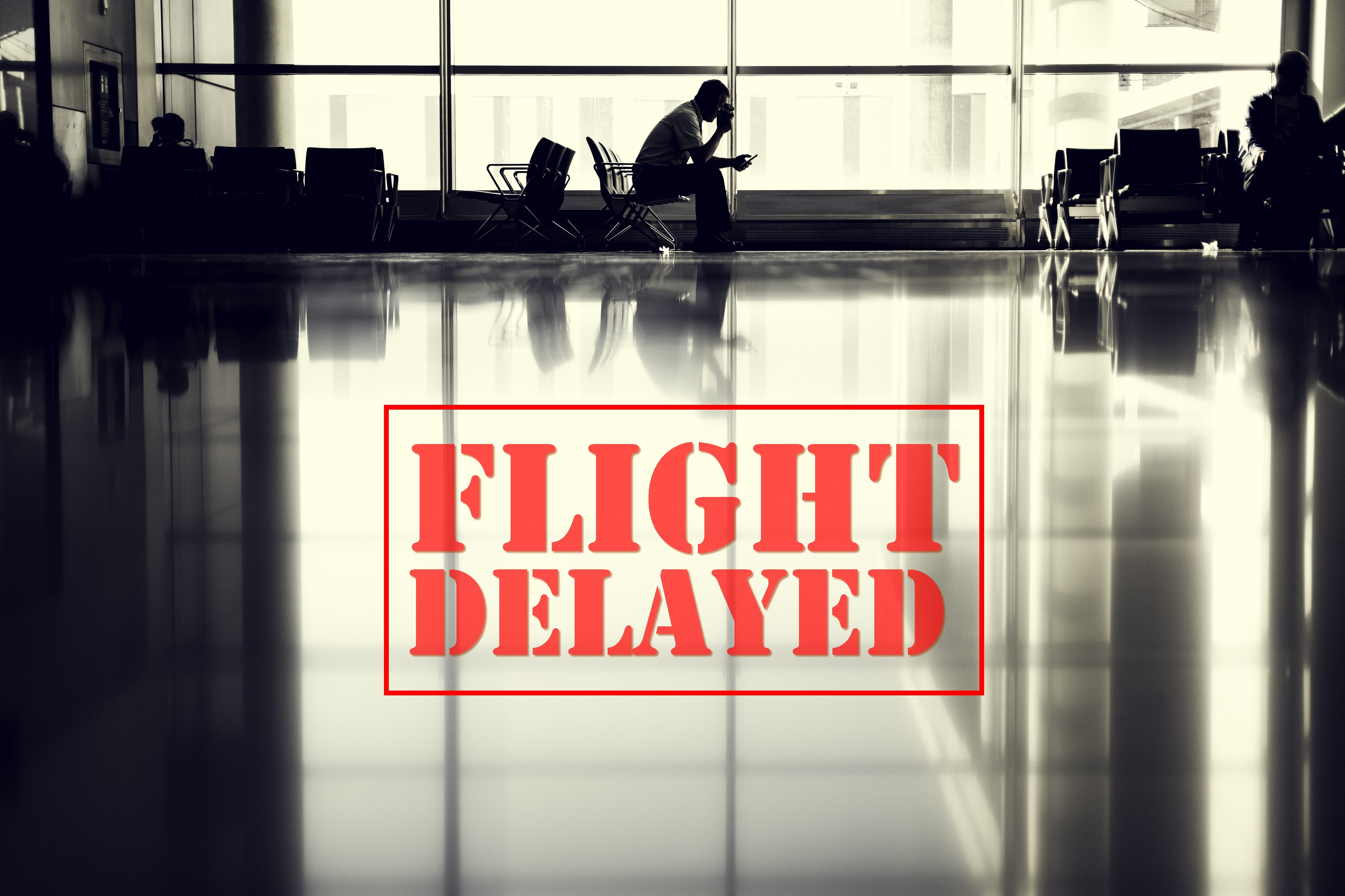 flight, real people, people, reflection, indoors, room, despair, occupation, 5K, day, text, boarding, sitting, red, sign, travel, communication, transparent, HD Wallpaper