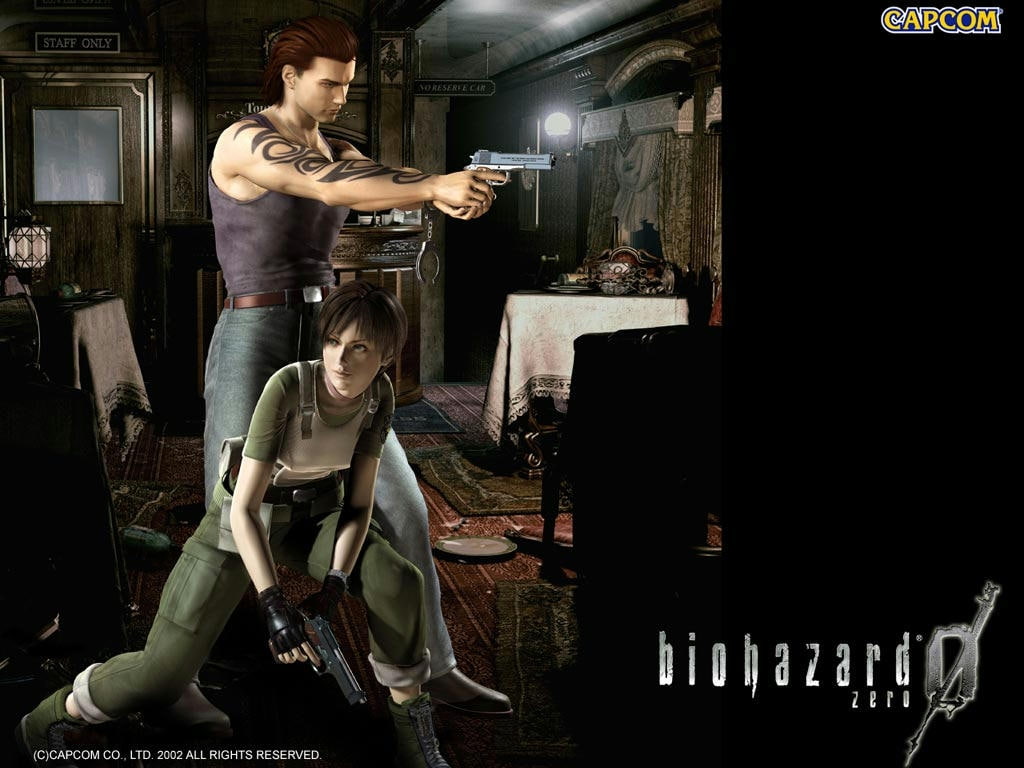 resident, 480P, amp, billy, rebecca, hd, horror, video, art, games, resident evil 0, evil, HD Wallpaper
