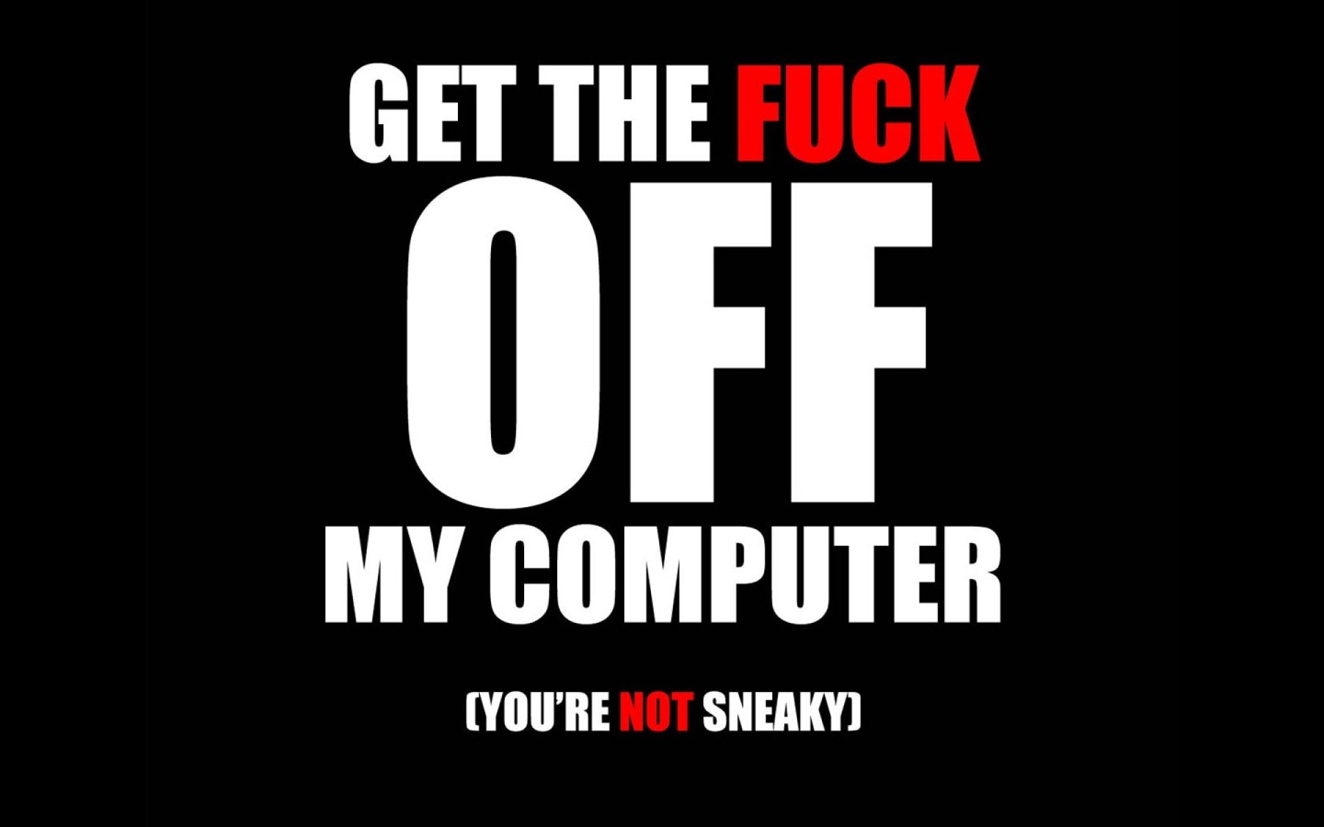screen, quote, anarchy, sadic, computer, text, 1080P, warning, sign, HD Wallpaper