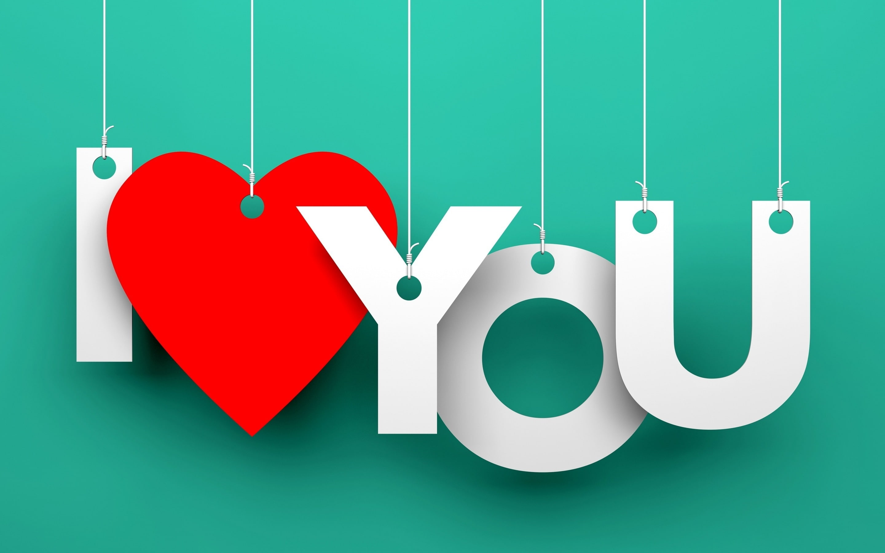2K, sign, love, letters, live, illustration, heart, HD Wallpaper